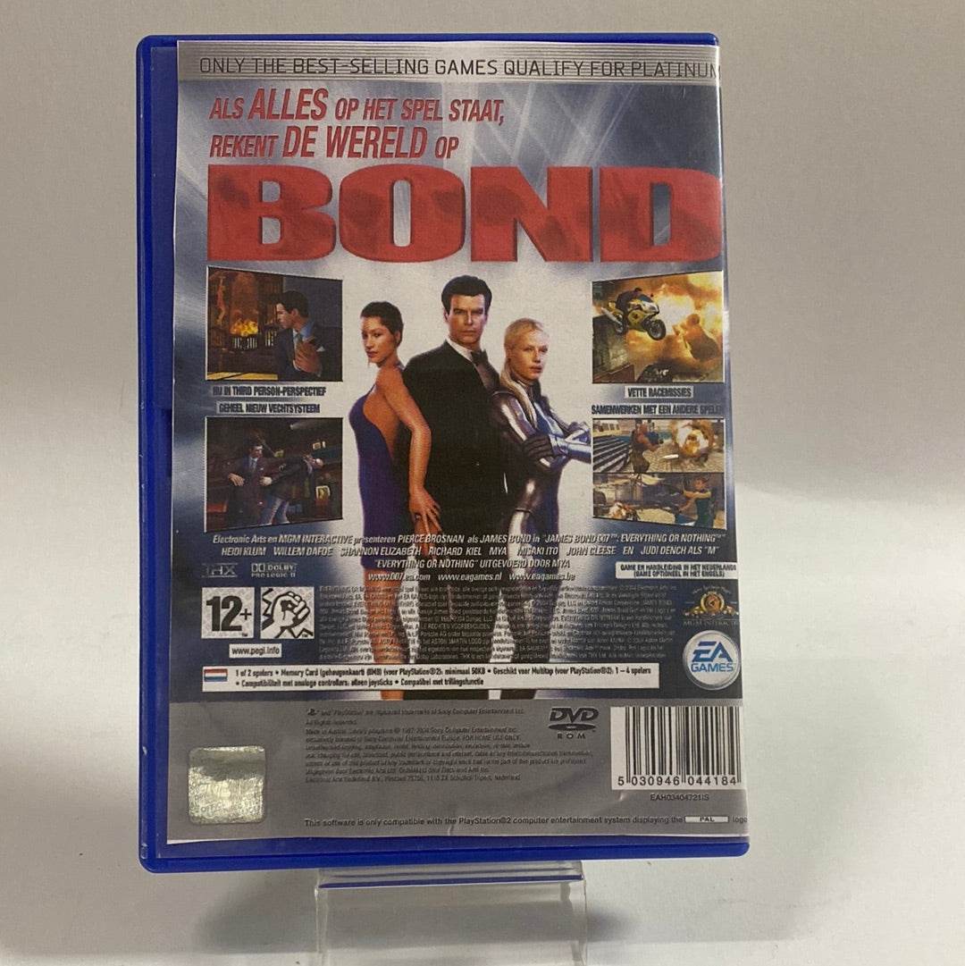James Bond 007 Everything Or Nothing Platinum Edition Playstation 2 (Copy Cover) - Feniks Gameshop