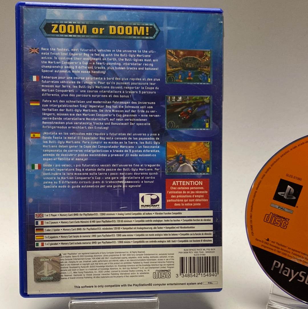 Butt-Ugly Martains Zoom Or Doom No Book) Playstation 2 - Feniks Gameshop