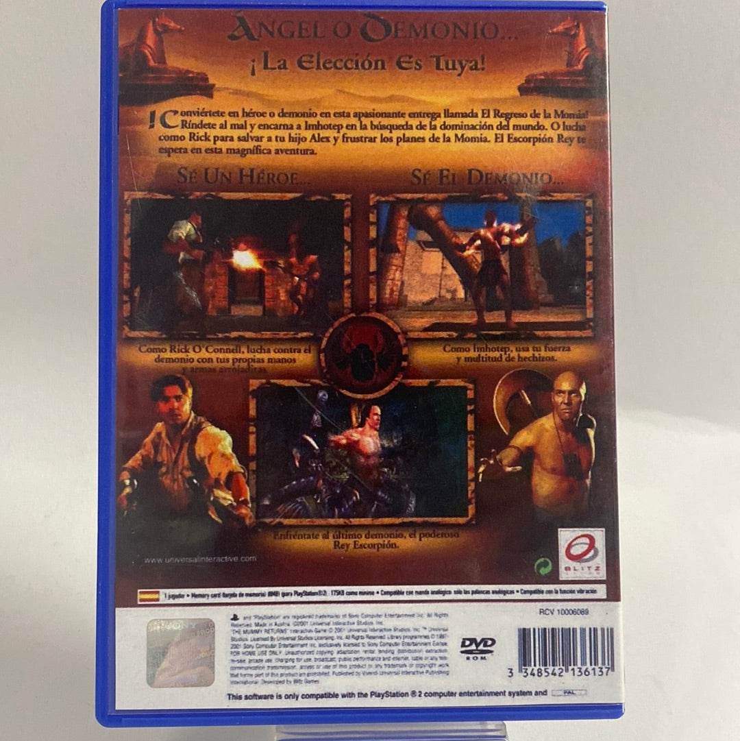 Mummy Returns (copy cover) Playstation 2 - Feniks Gameshop
