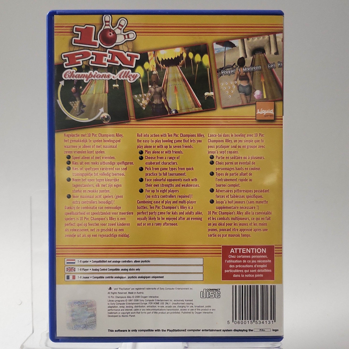 10 Pin Champions Alley Playstation 2 - Feniks Gameshop