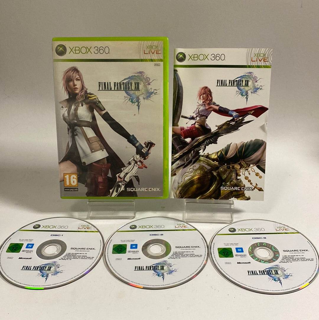 Xbox 360 Final Fantasy XIII (250gb) & Final Fantasy XII - Feniks Gameshop