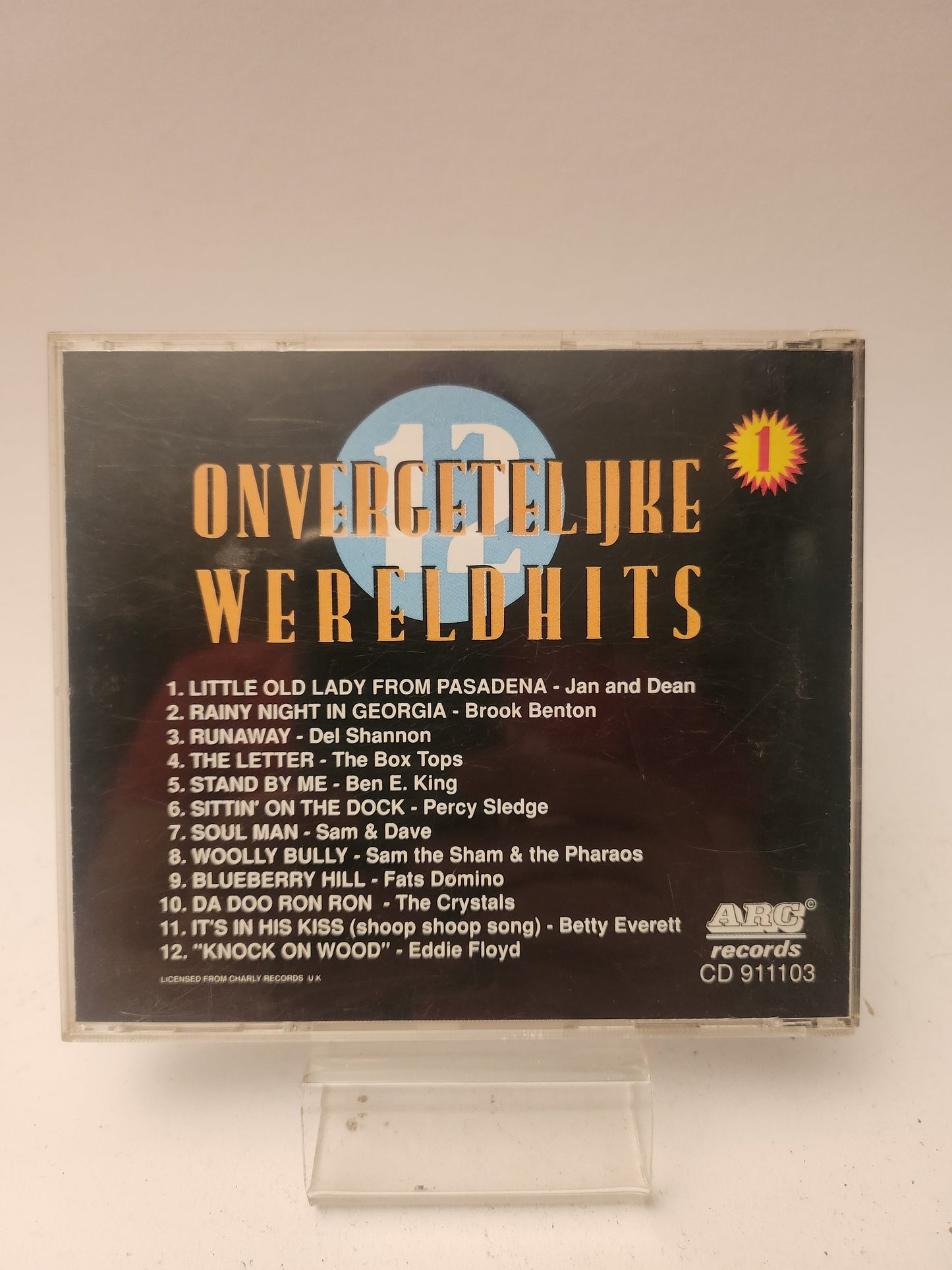 12 Onvergetelijke Wereldhits Volume 1 CD - Cd