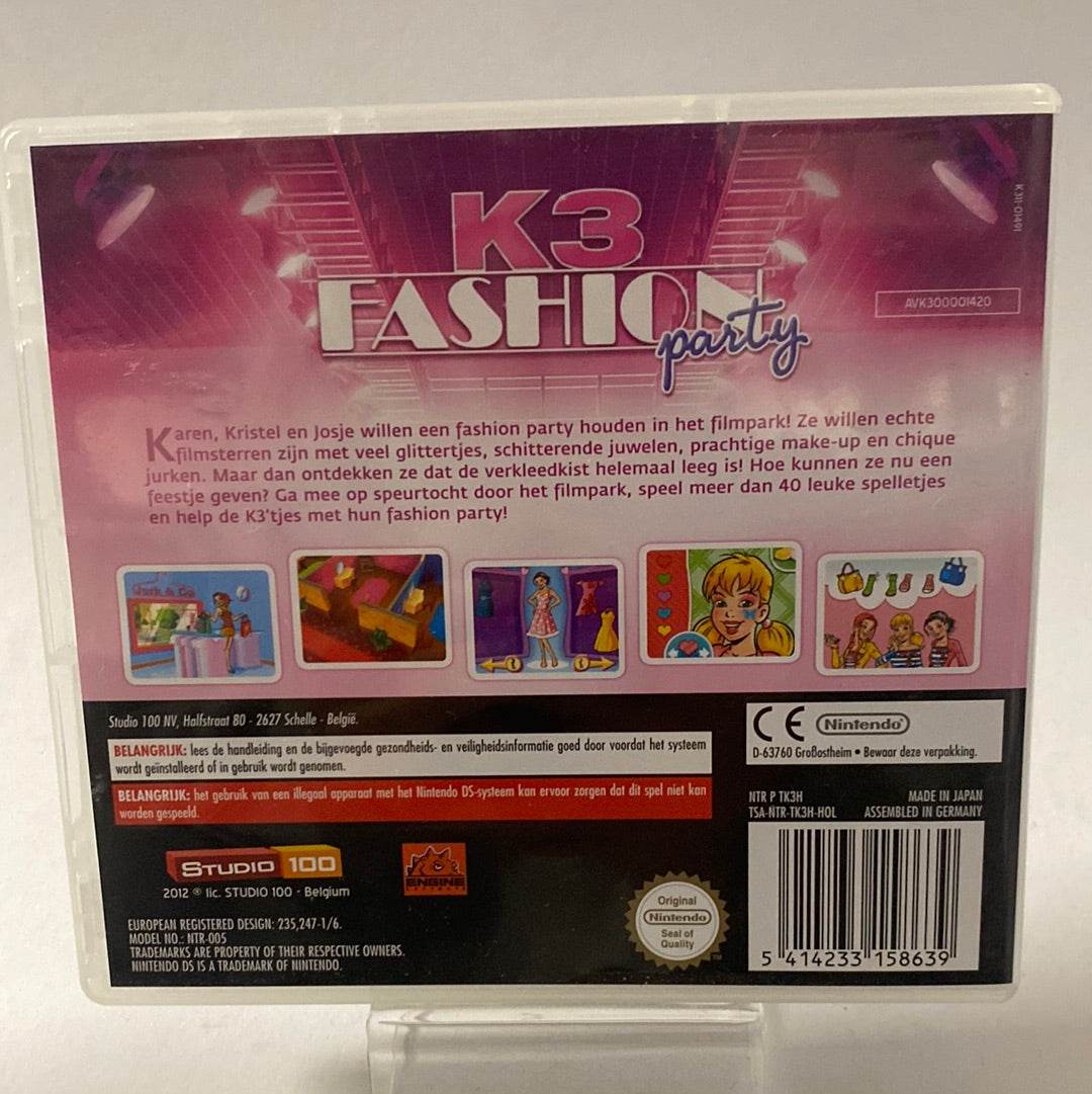 K3 Fashion Party Nintendo DS - Feniks Gameshop