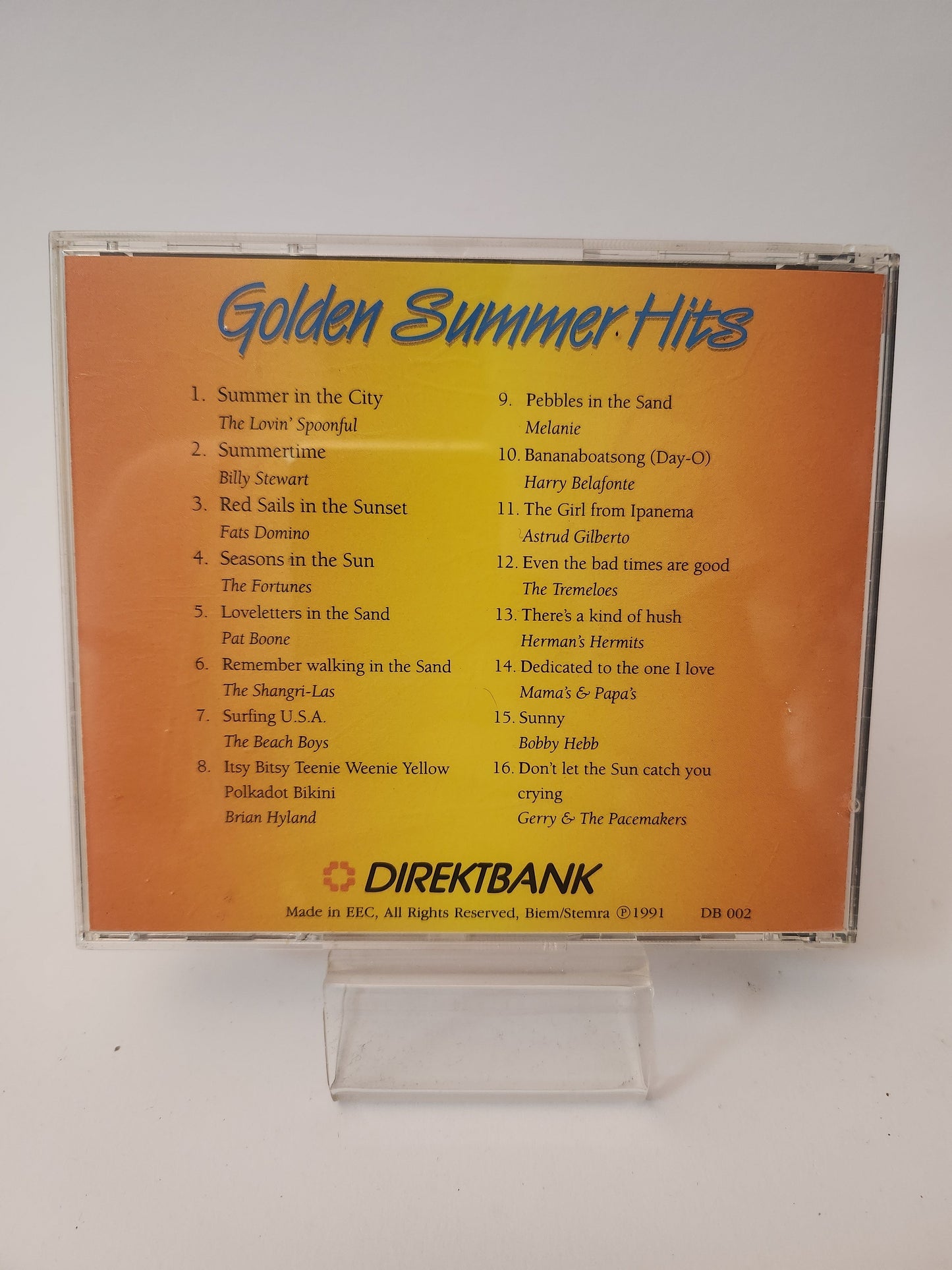 16 Golden Summer Hits CD - Cd