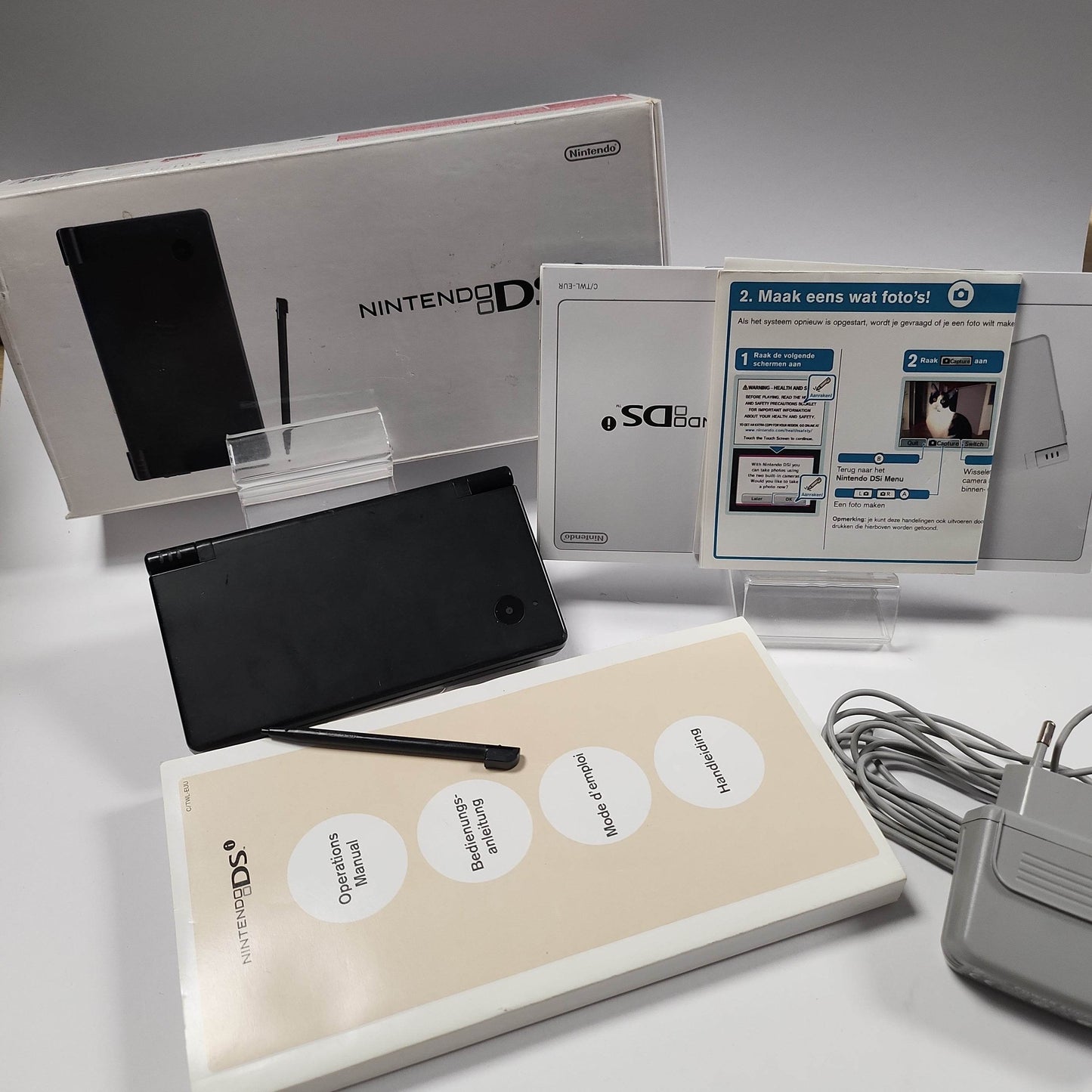 Zwarte Nintendo DSi in doos - Feniks Gameshop