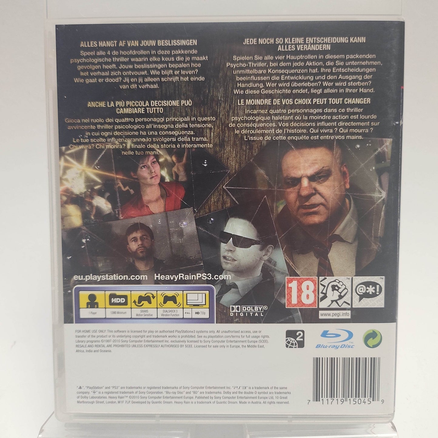 Heavy Rain Playstation 3 - Feniks Gameshop