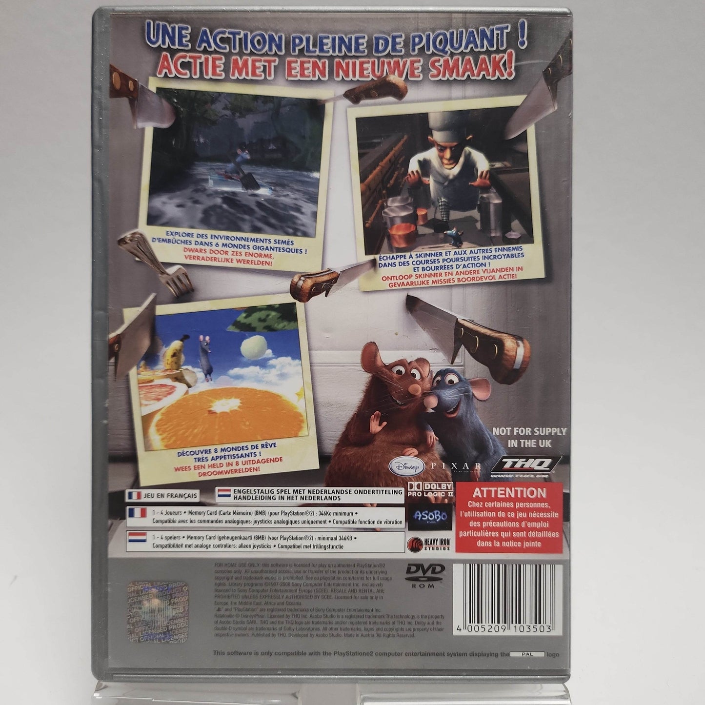 Disney Pixar Ratatouille Platinum Playstation 2 - Feniks Gameshop