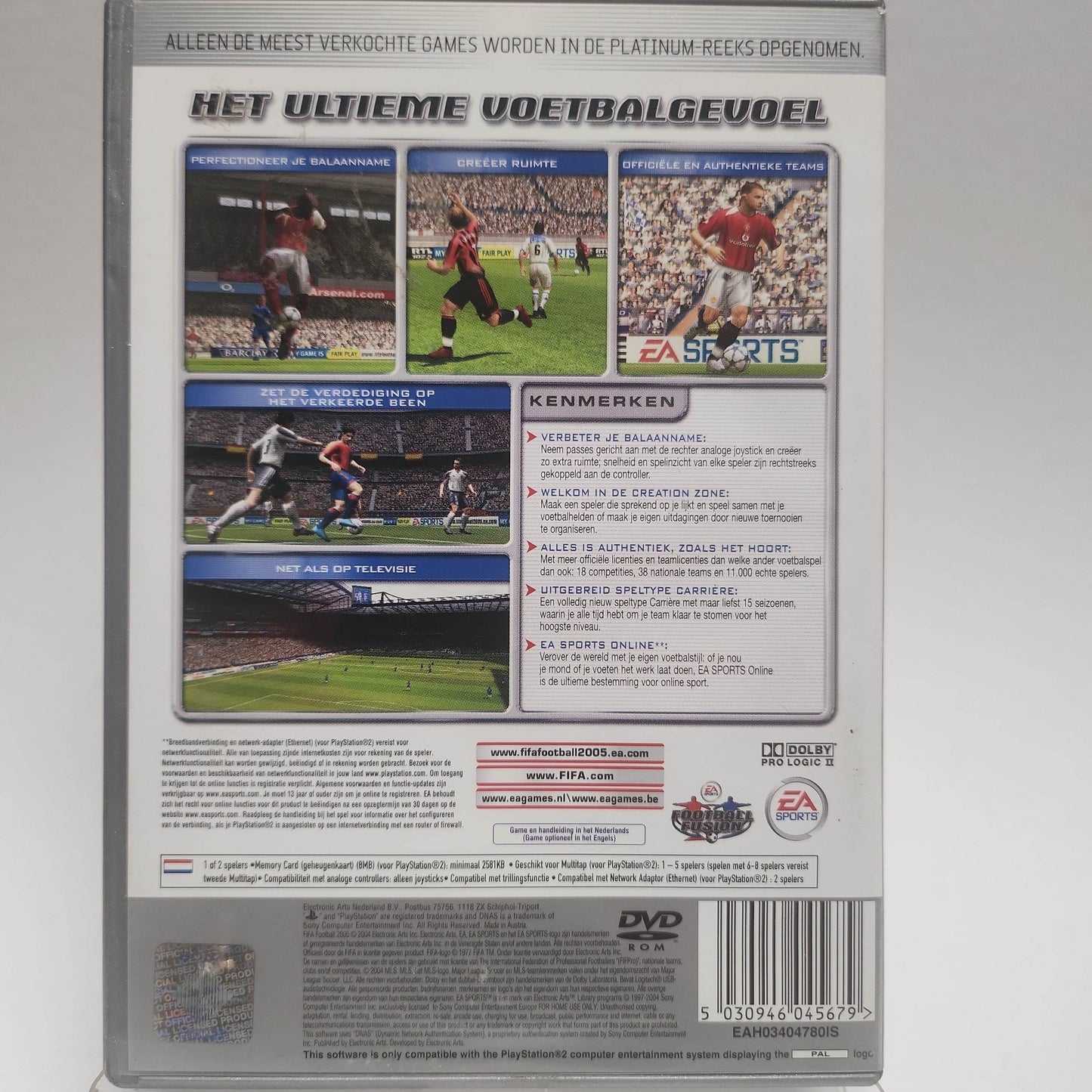 FIFA Football 2005 Platinum Edition Playstation 2 - Feniks Gameshop