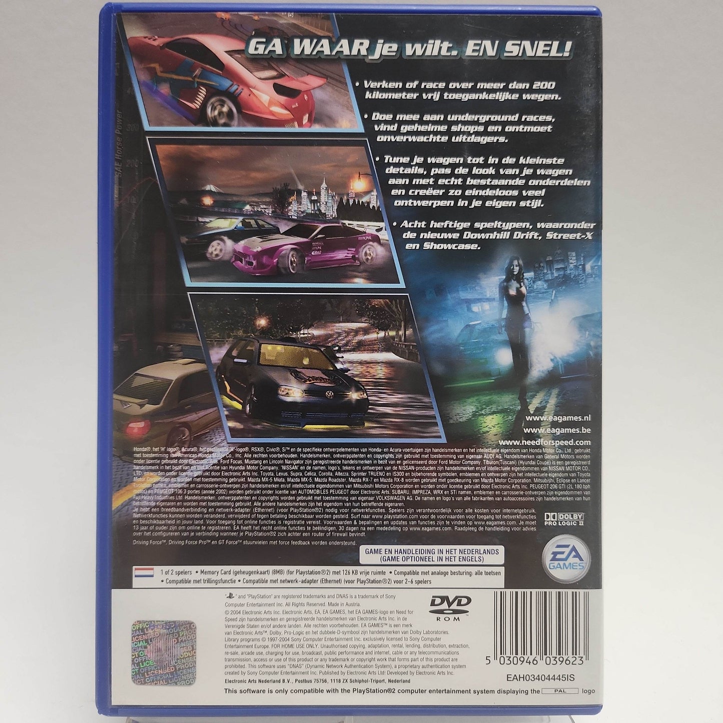 Need for Speed Underground 2 Playstation 2 - Feniks Gameshop