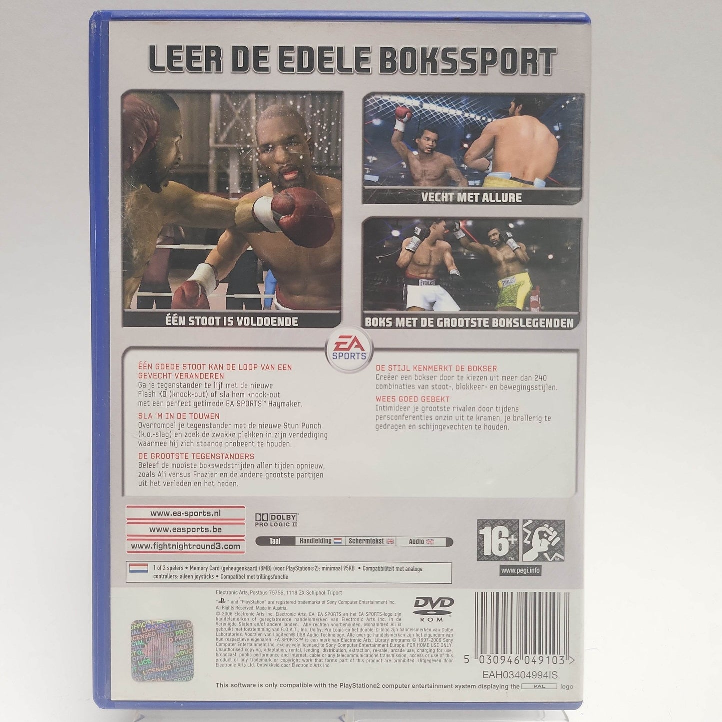 EA Sports Fight Night Round 3 Playstation 2 - Feniks Gameshop