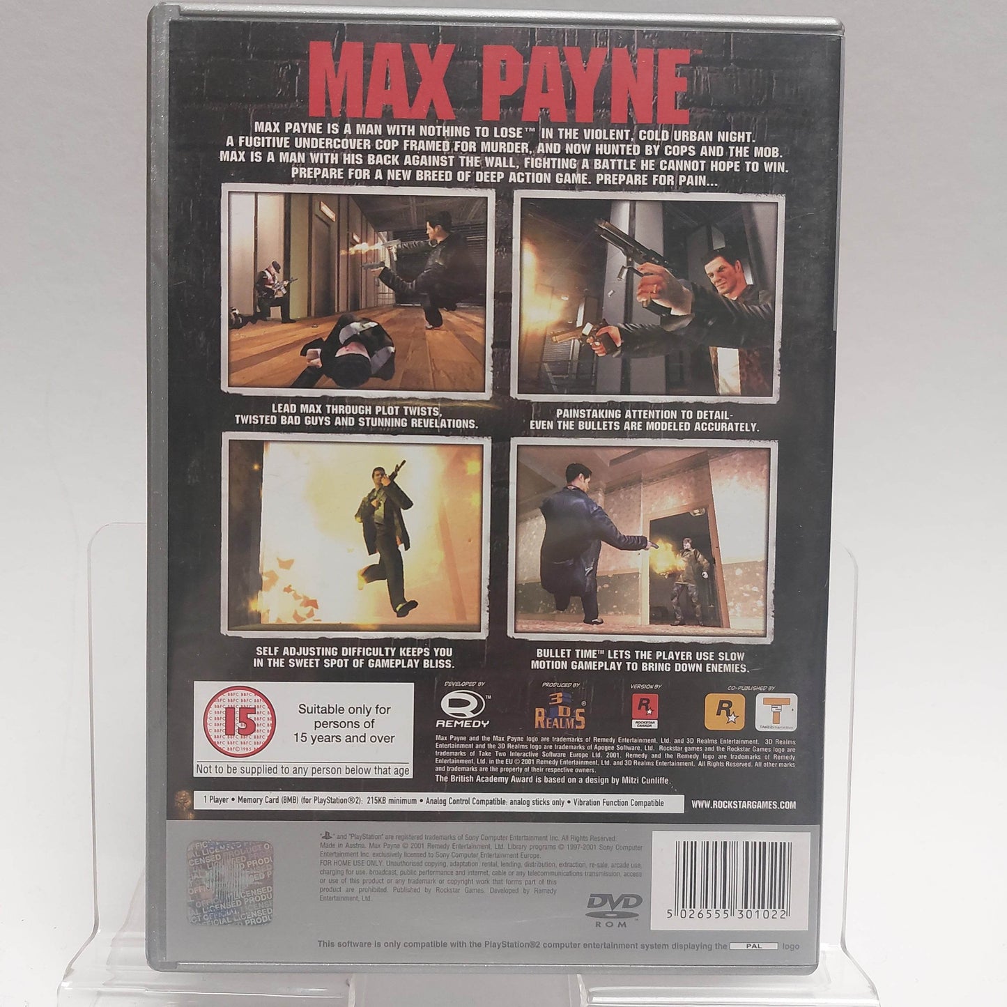 Max Payne Platinum Playstation 2 - Feniks Gameshop