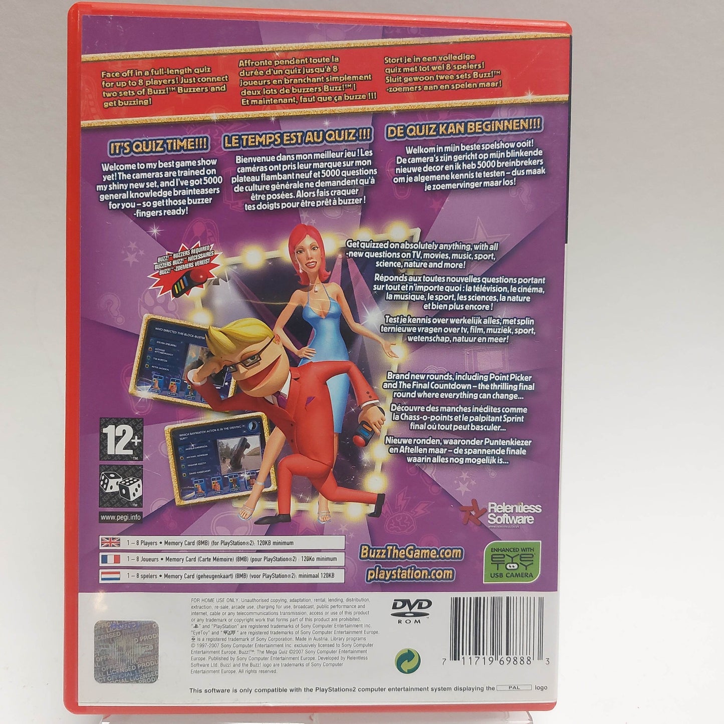 Buzz the Mega Quiz Playstation 2 - Feniks Gameshop