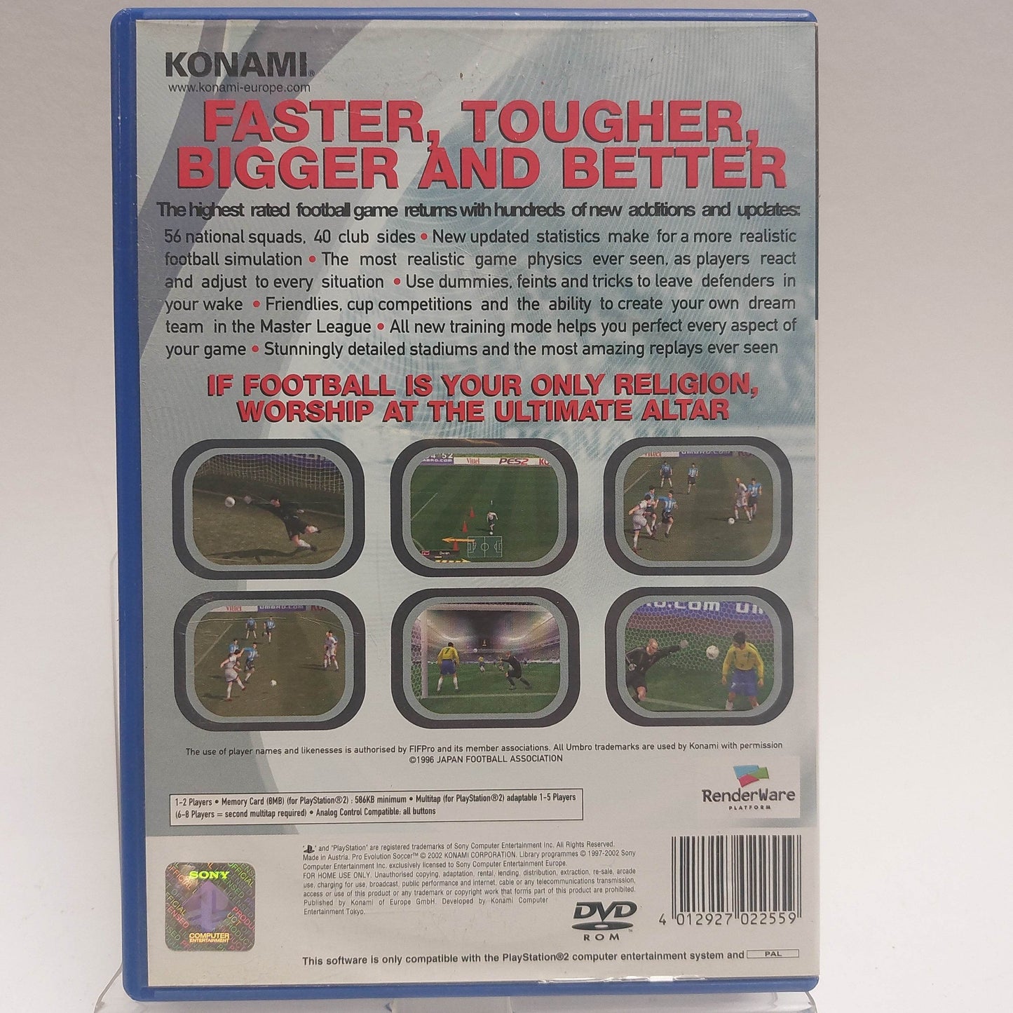 Pro Evolution Soccer 2 Playstation 2 - Feniks Gameshop