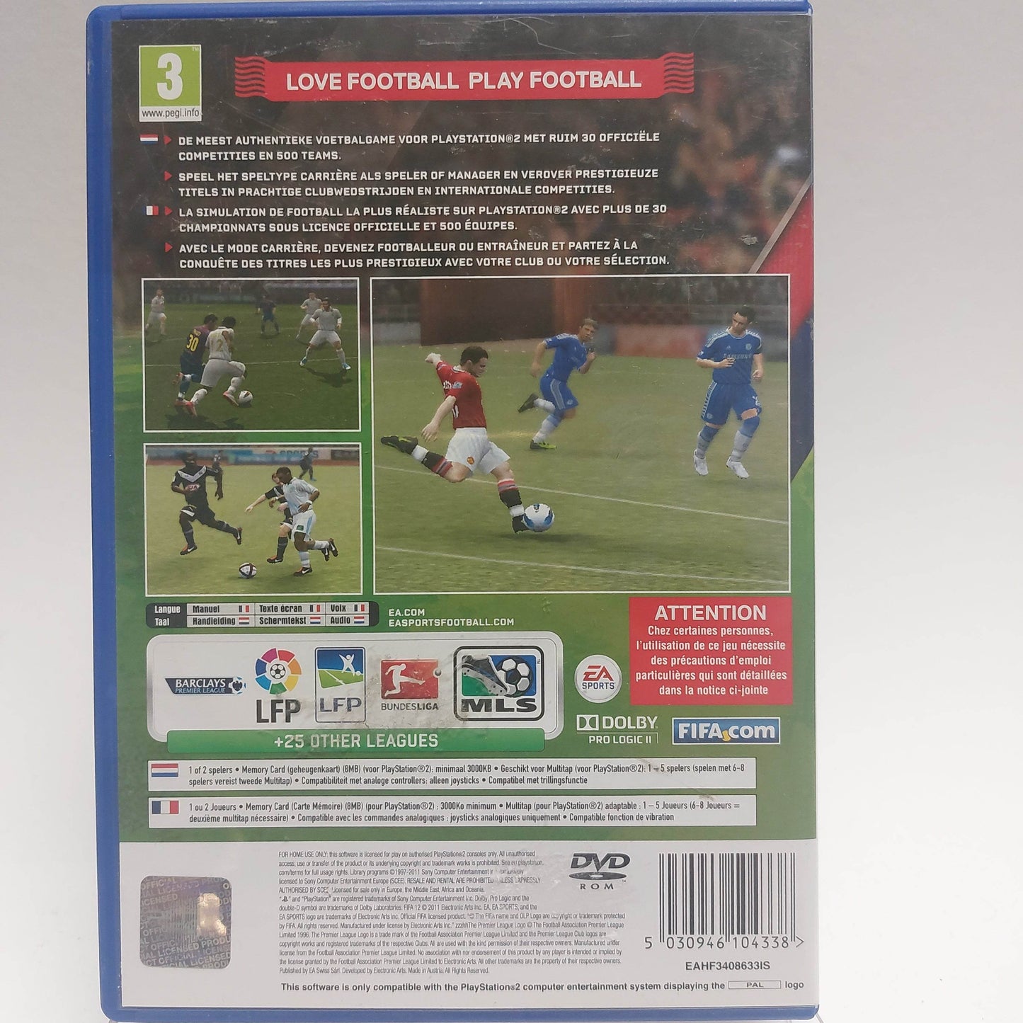 FIFA 12 Playstation 2 - Feniks Gameshop