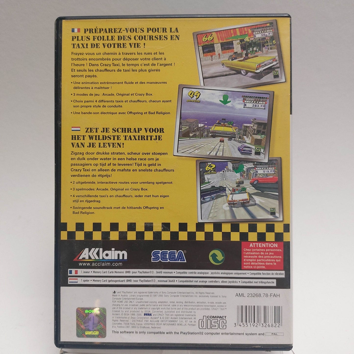 Crazy Taxi Playstation 2 - Feniks Gameshop