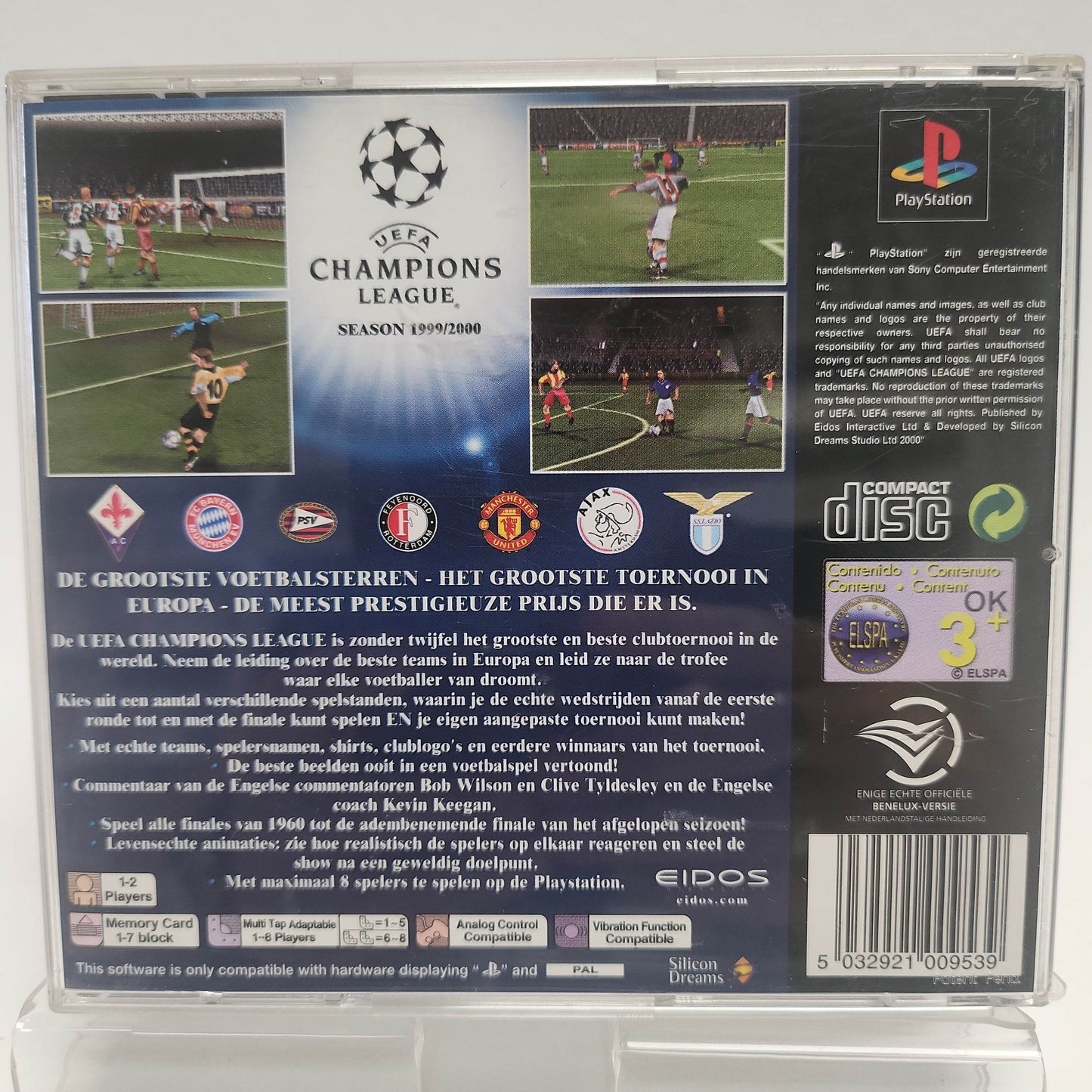 UEFA Champions League Seizoen 1999-2000 Playstation 1 - Feniks Gameshop