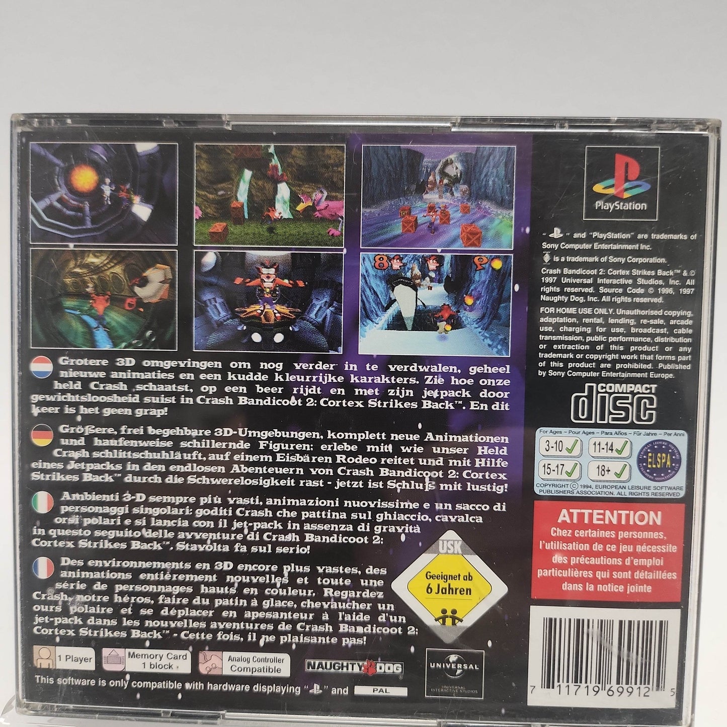 Crash Bandicoot 2: Cortex Strikes Back Playstation 1 - Feniks Gameshop