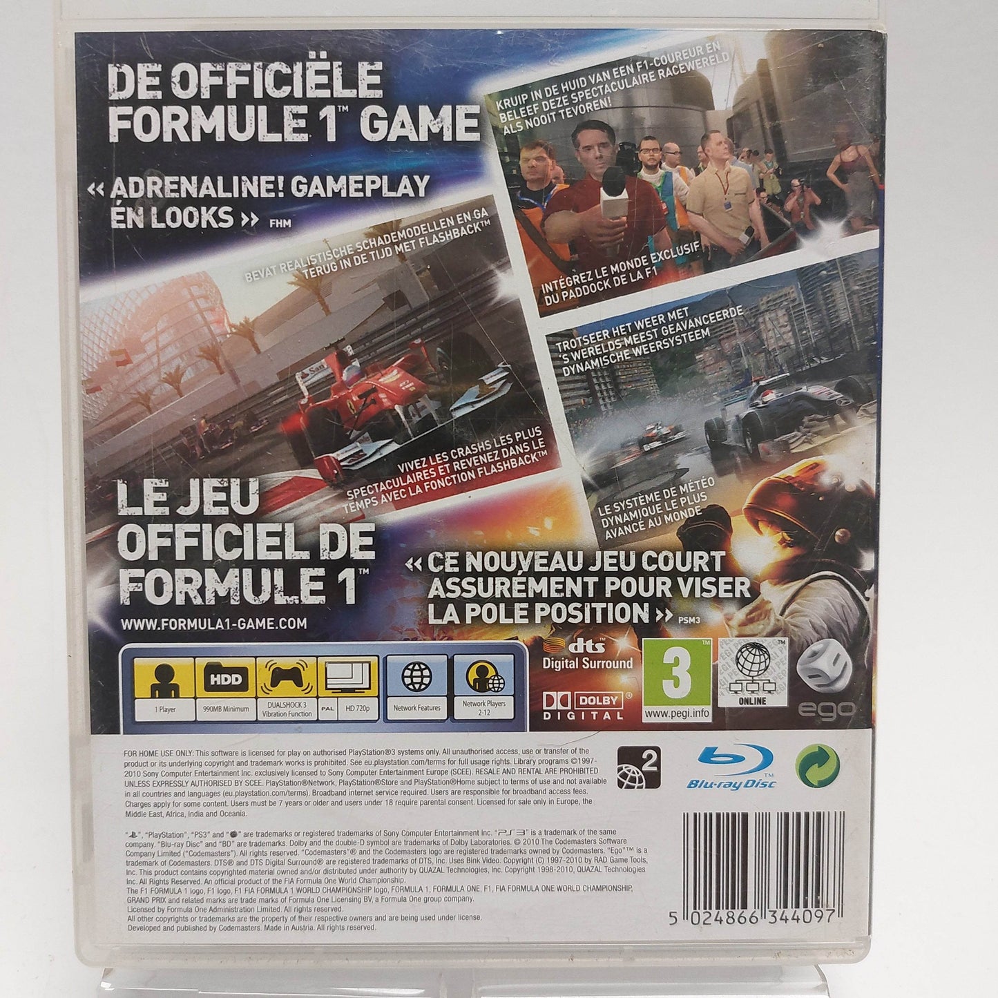 Formula 1 2010 Playstation 3 - Feniks Gameshop