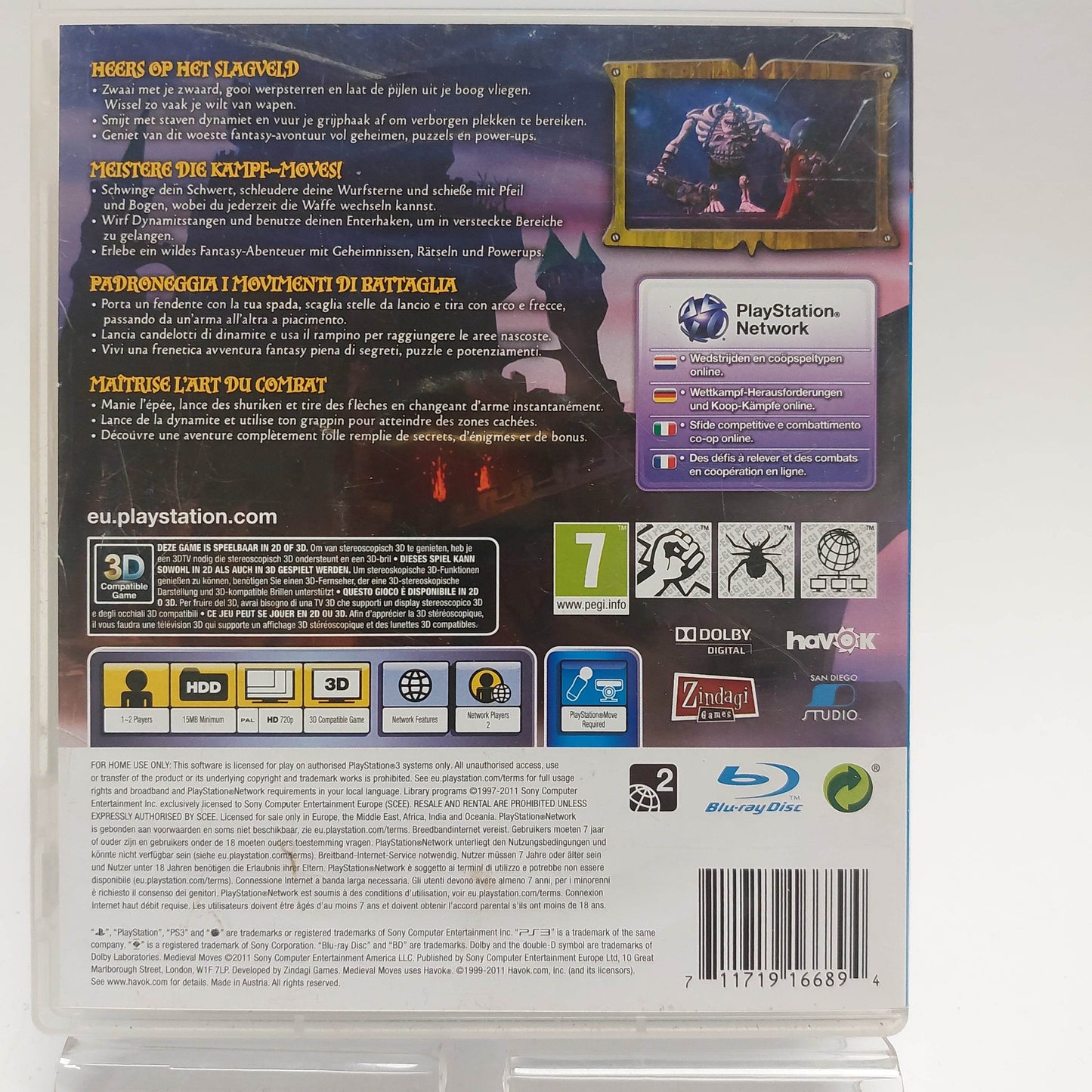 Medieval Moves Playstation 3 - Feniks Gameshop