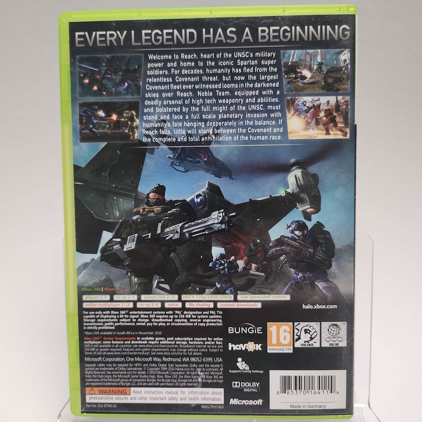 Halo Reach Xbox 360 - Feniks Gameshop