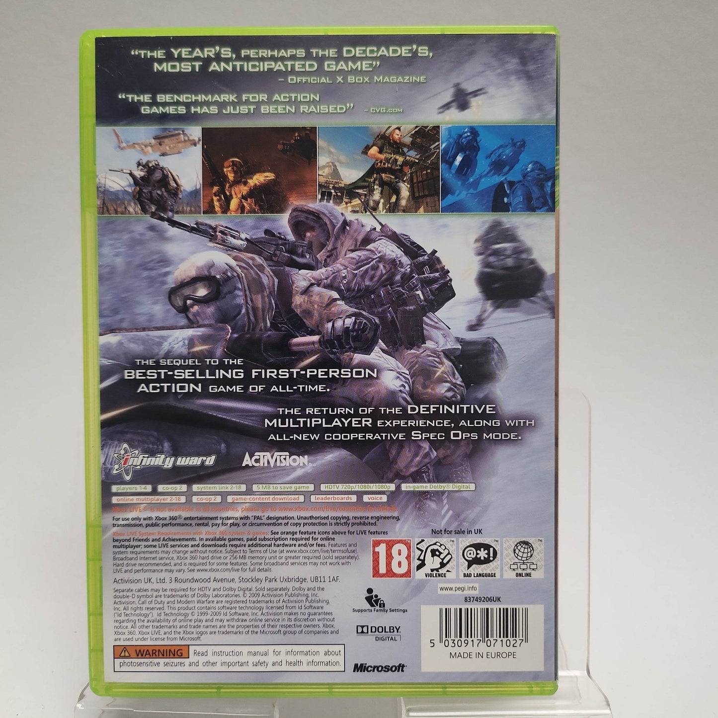 Call of Duty Modern Warfare 2 Xbox 360 - Feniks Gameshop