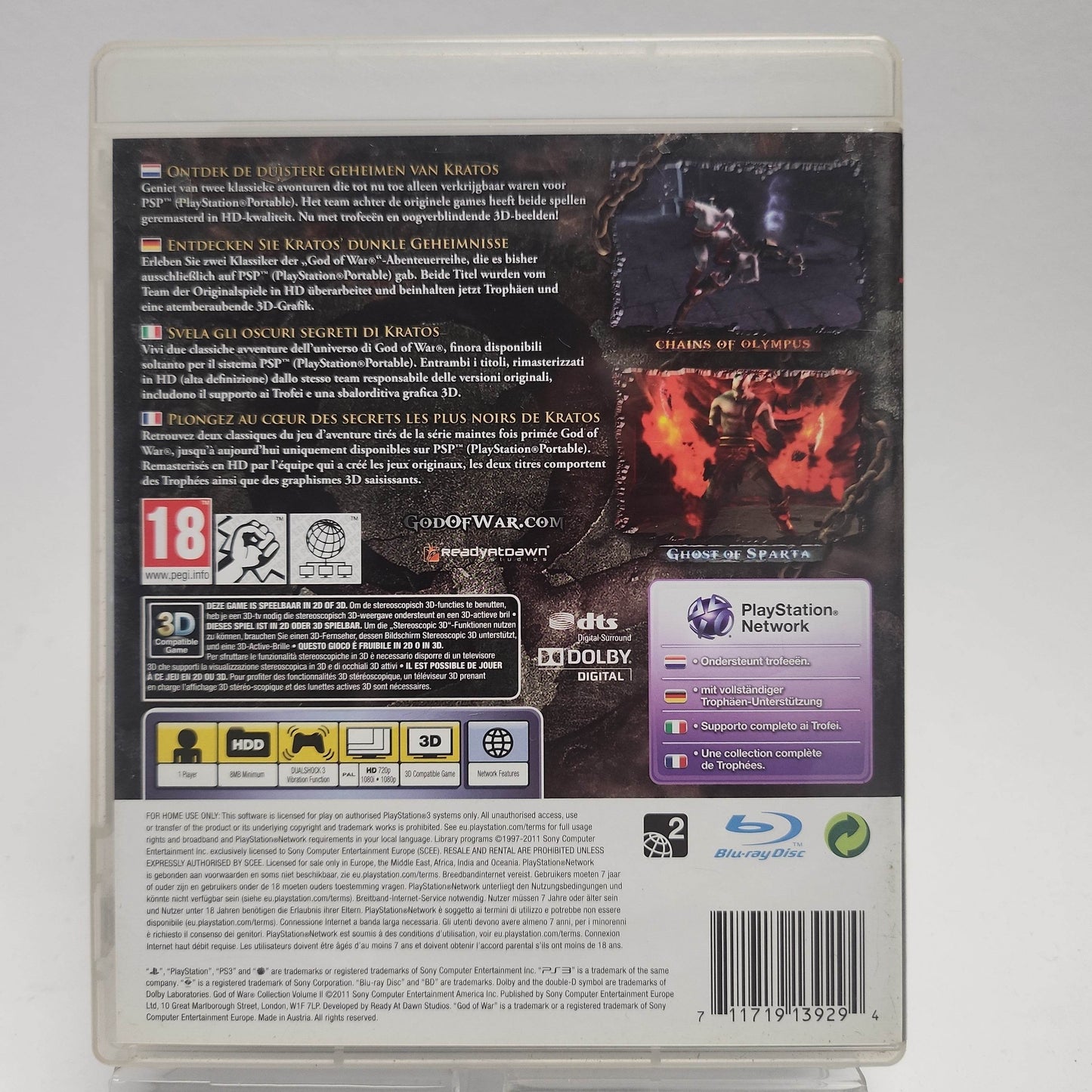 God of War Collection Volume II Classics HD Playstation 3 - Feniks Gameshop