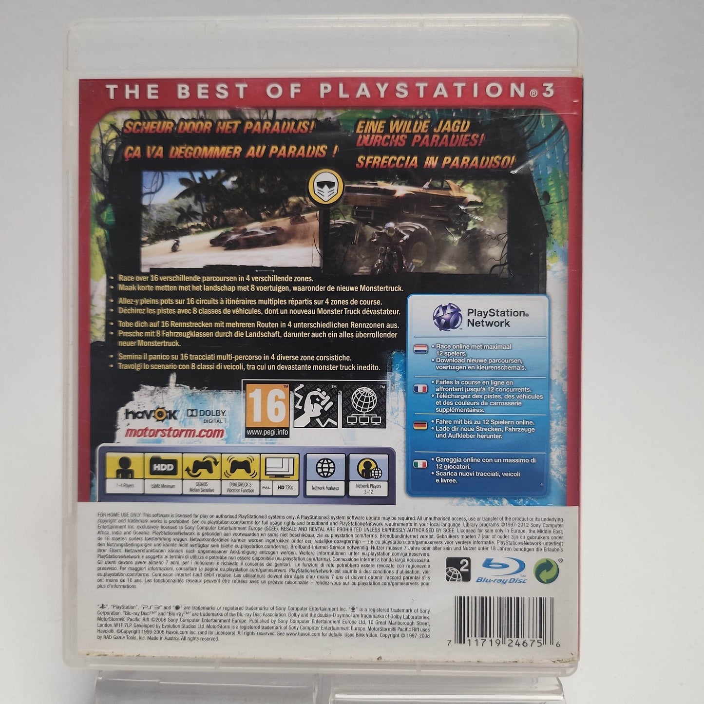 Motorstorm Pacific Rift Essentials Playstation 3 - Feniks Gameshop