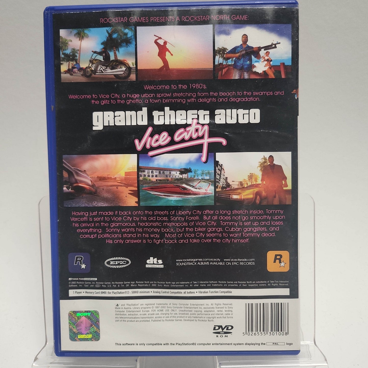 Grand Theft Auto Vice City Playstation 2 - Feniks Gameshop