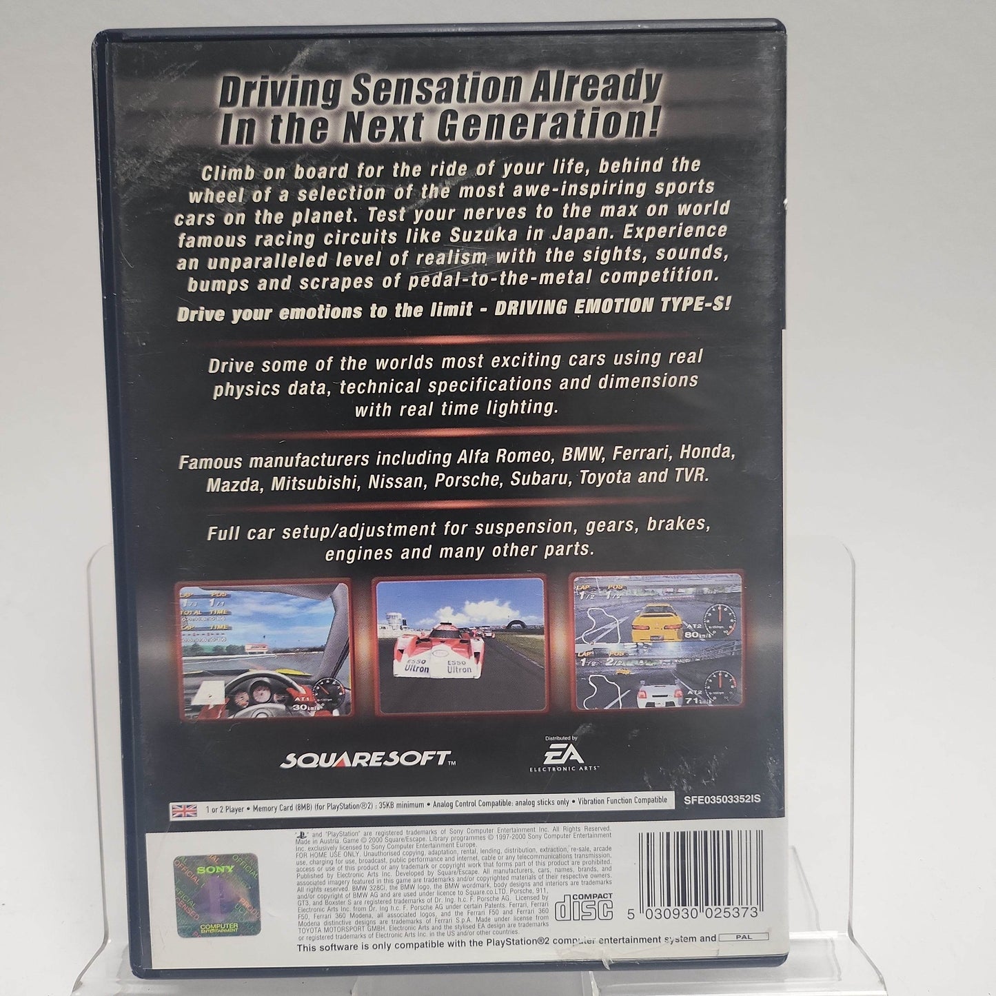 Driving Emotion Type-S Playstation 2 - Feniks Gameshop