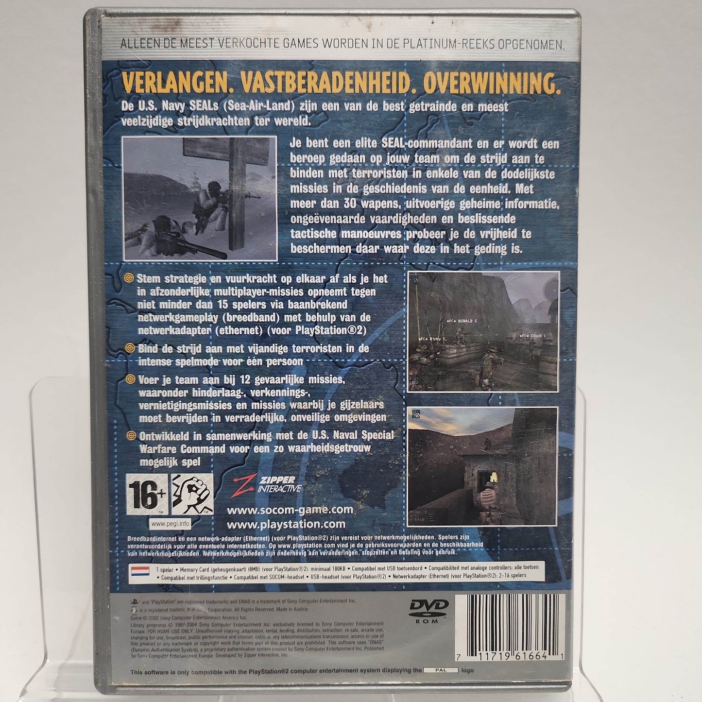 Socom US Navy Seals Platinum Edition Playstation 2 - Feniks Gameshop