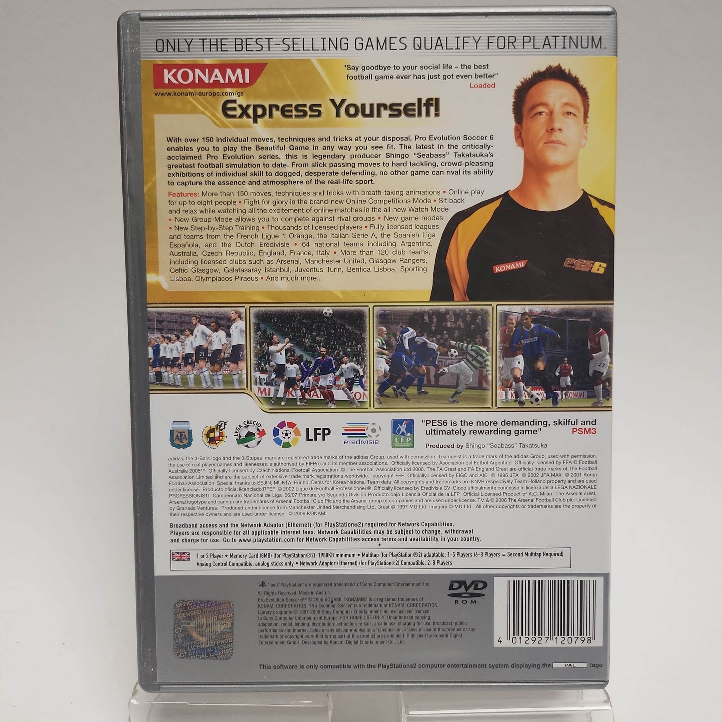 Pro Evolution Soccer 6 Platinum Edition Playstation 2 - Feniks Gameshop