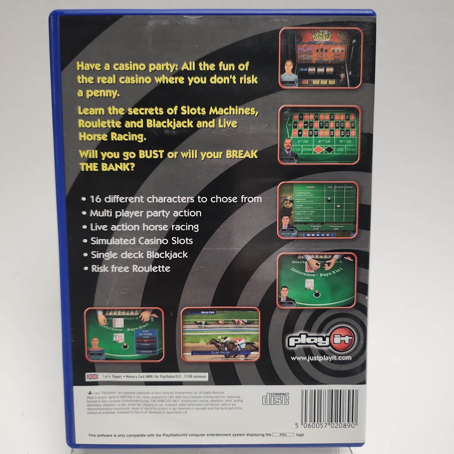 Casino Challenge Playstation 2 - Feniks Gameshop