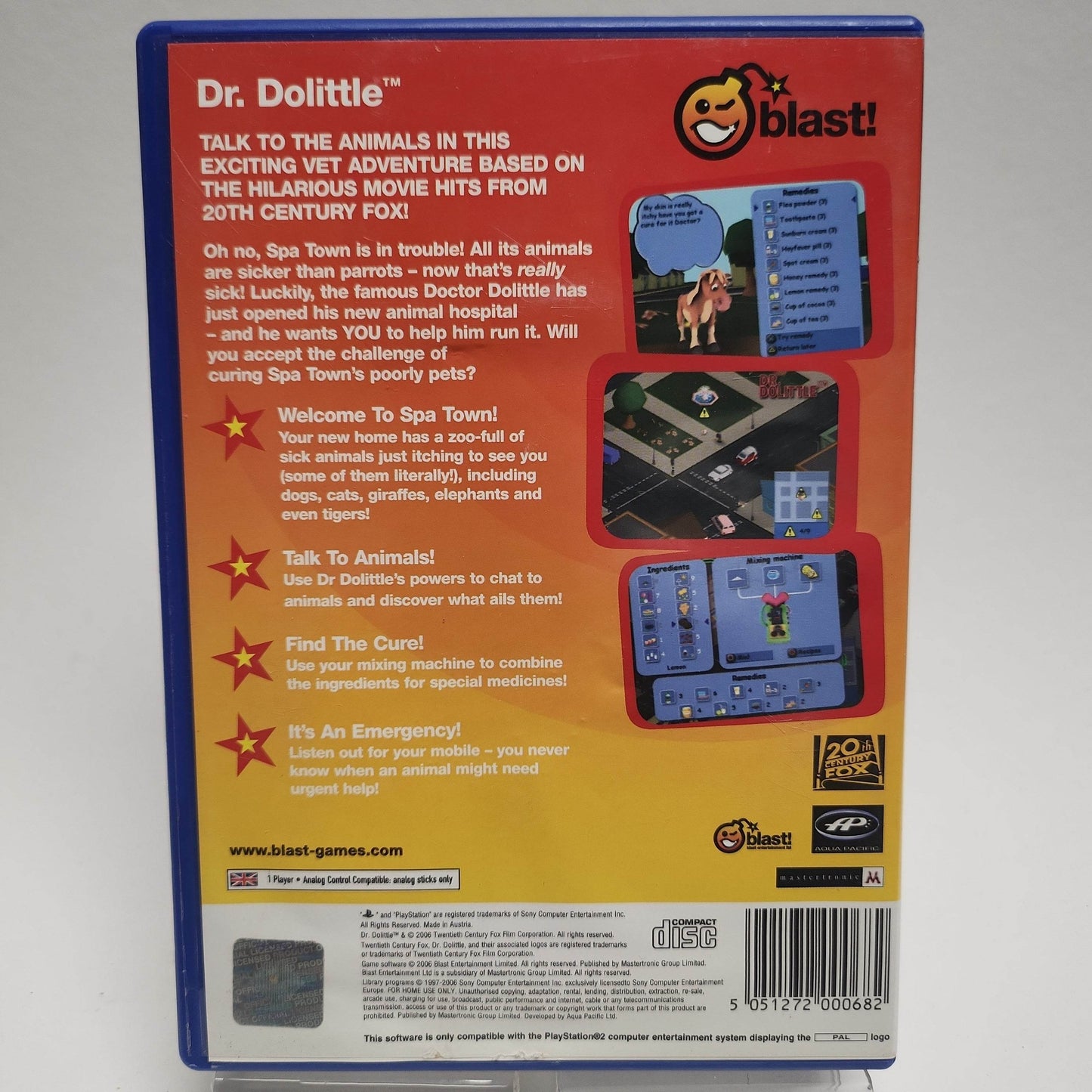 Dr Dolittle Playstation 2 - Feniks Gameshop