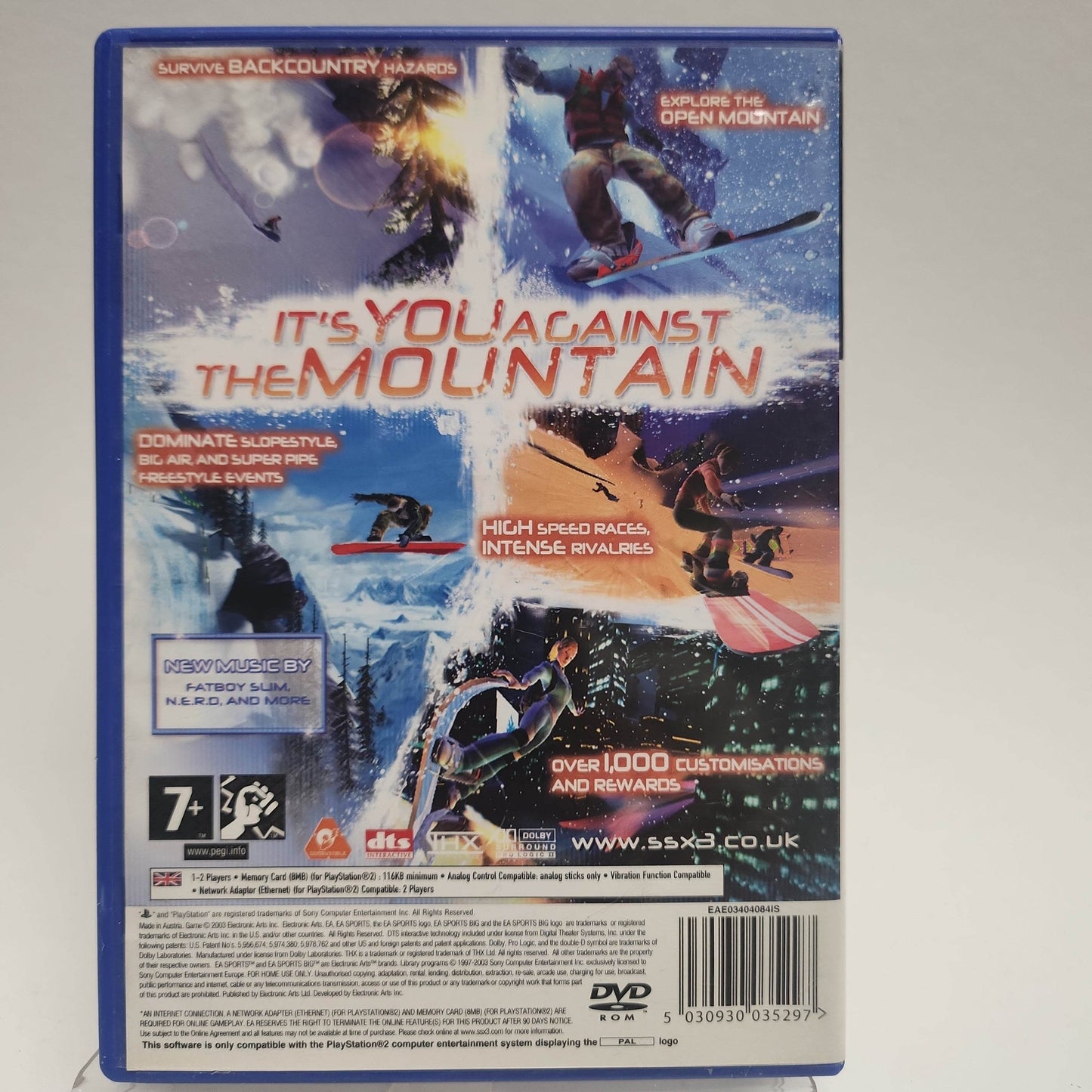 SSX 3 Playstation 2 - Feniks Gameshop