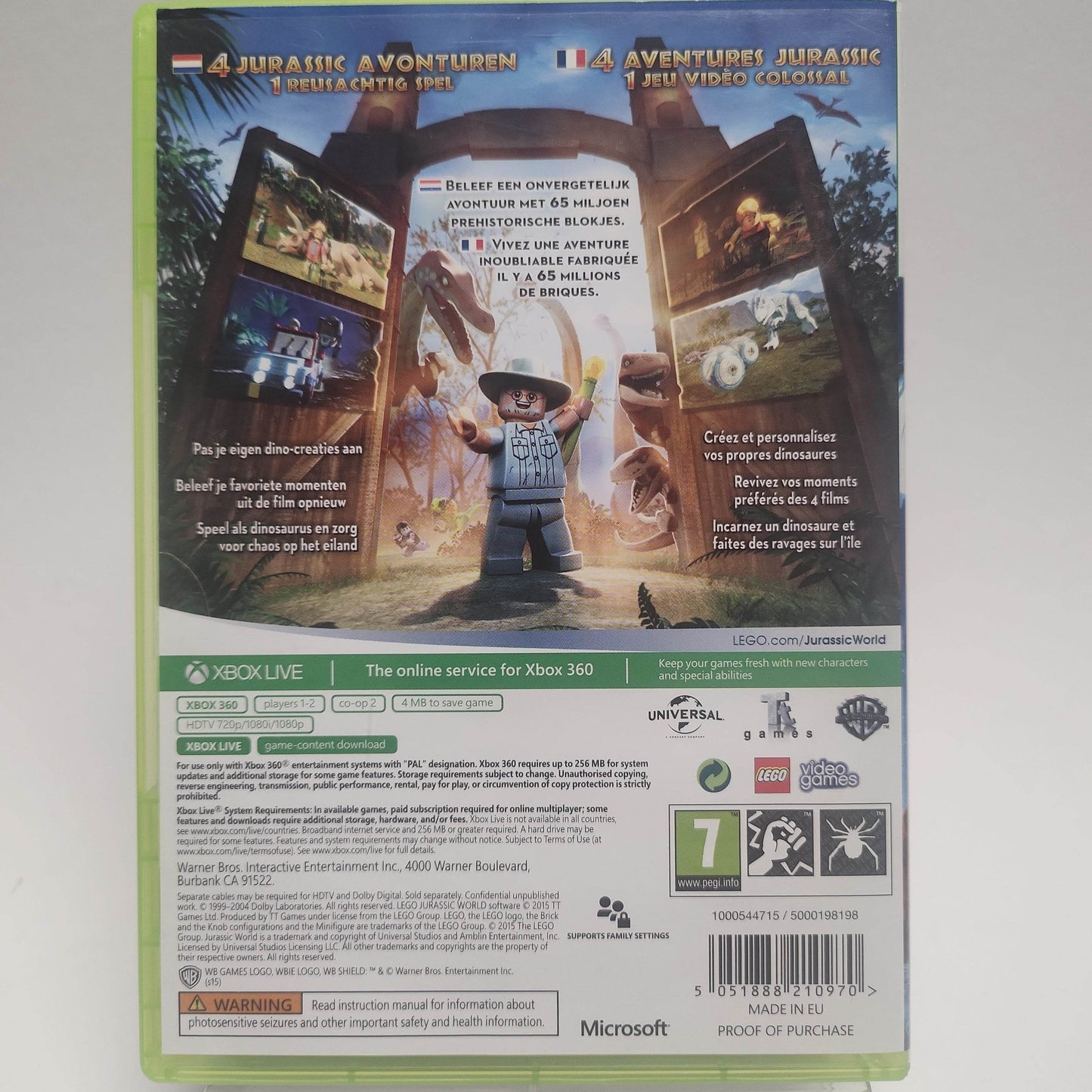 LEGO Jurassic World Xbox 360 - Feniks Gameshop