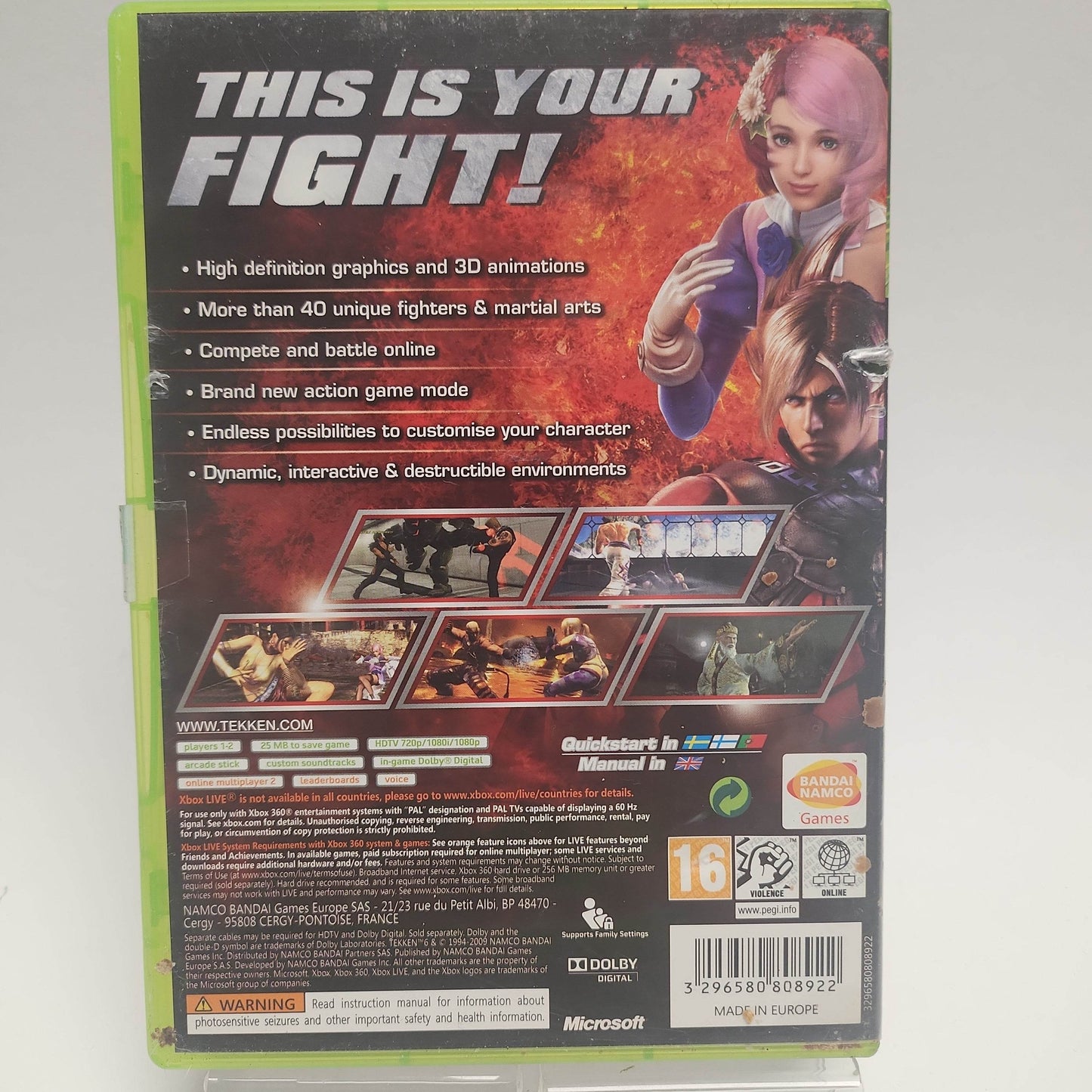 Tekken 6 Xbox 360 - Feniks Gameshop