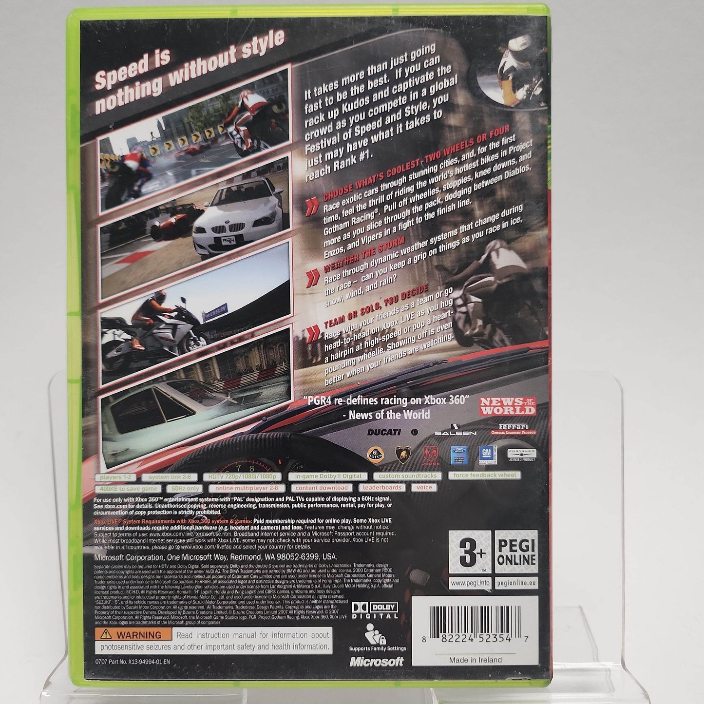 Project Gotham Racing 4 Xbox 360 - Feniks Gameshop