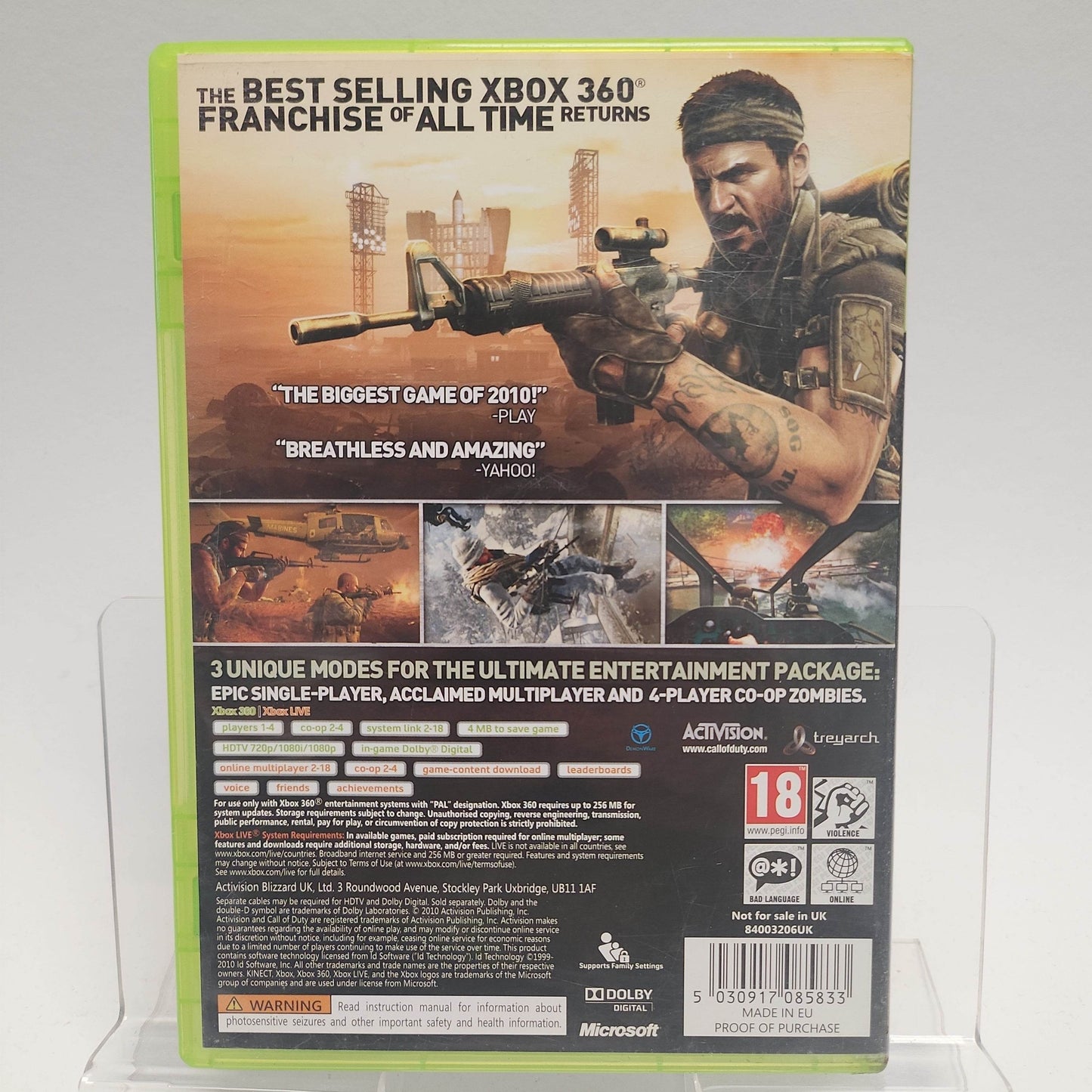 Call of Duty Black Ops Xbox 360 - Feniks Gameshop