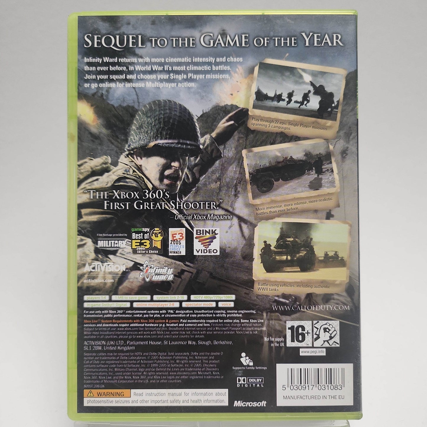 Call of Duty 2 Xbox 360 - Feniks Gameshop