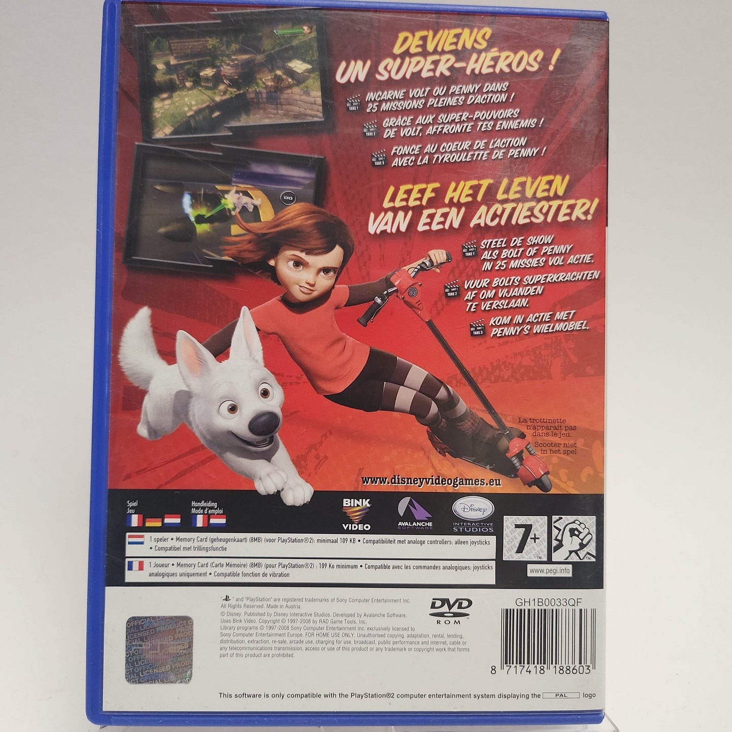 Disney Bolt Playstation 2 - Feniks Gameshop