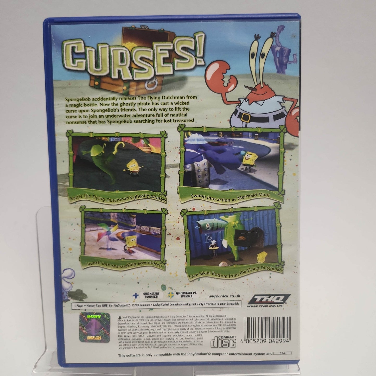 SpongeBob SquarePants Revenge Flying Dutchman PS2 - Feniks Gameshop