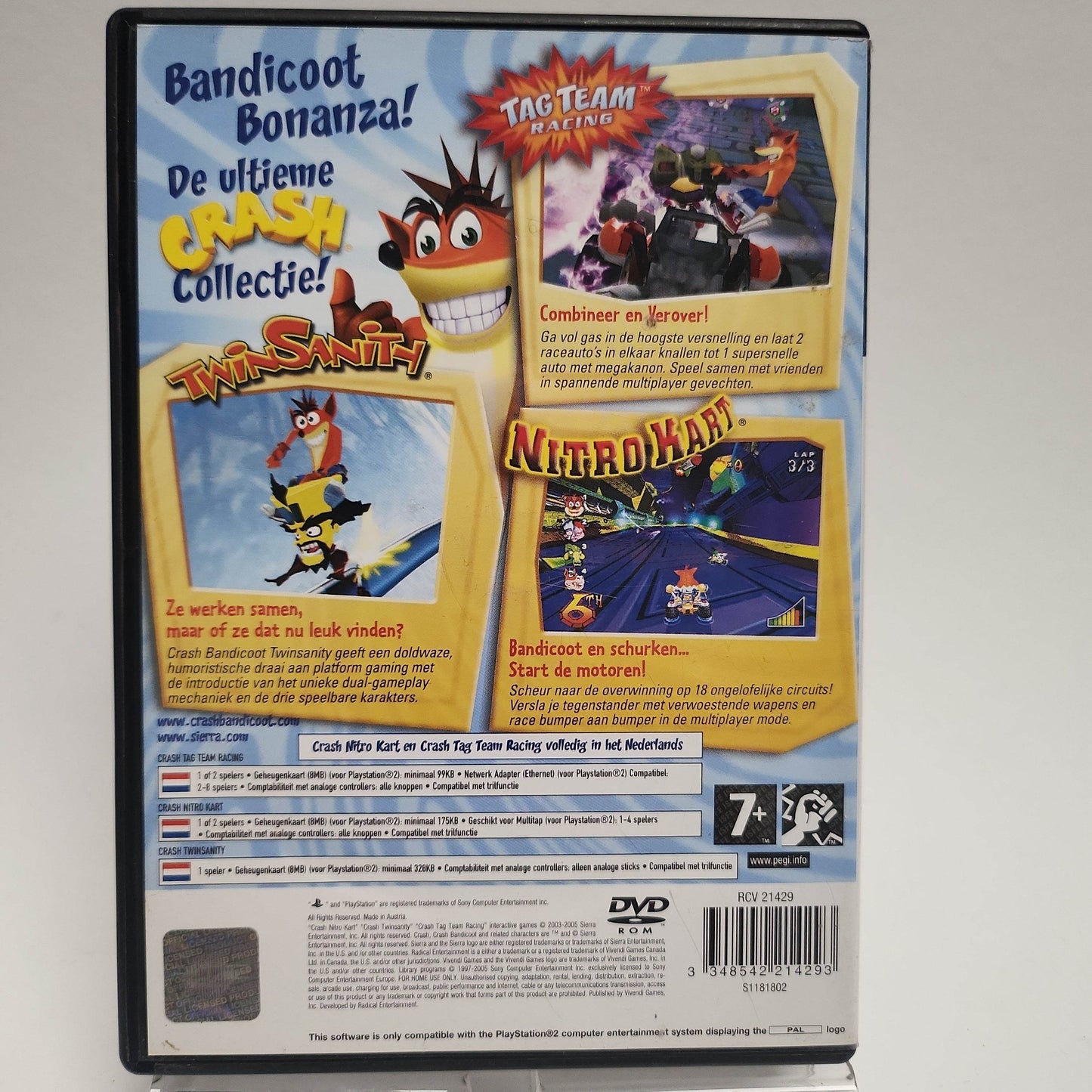 Crash Bancicoot Action Pack Playstation 2 - Feniks Gameshop