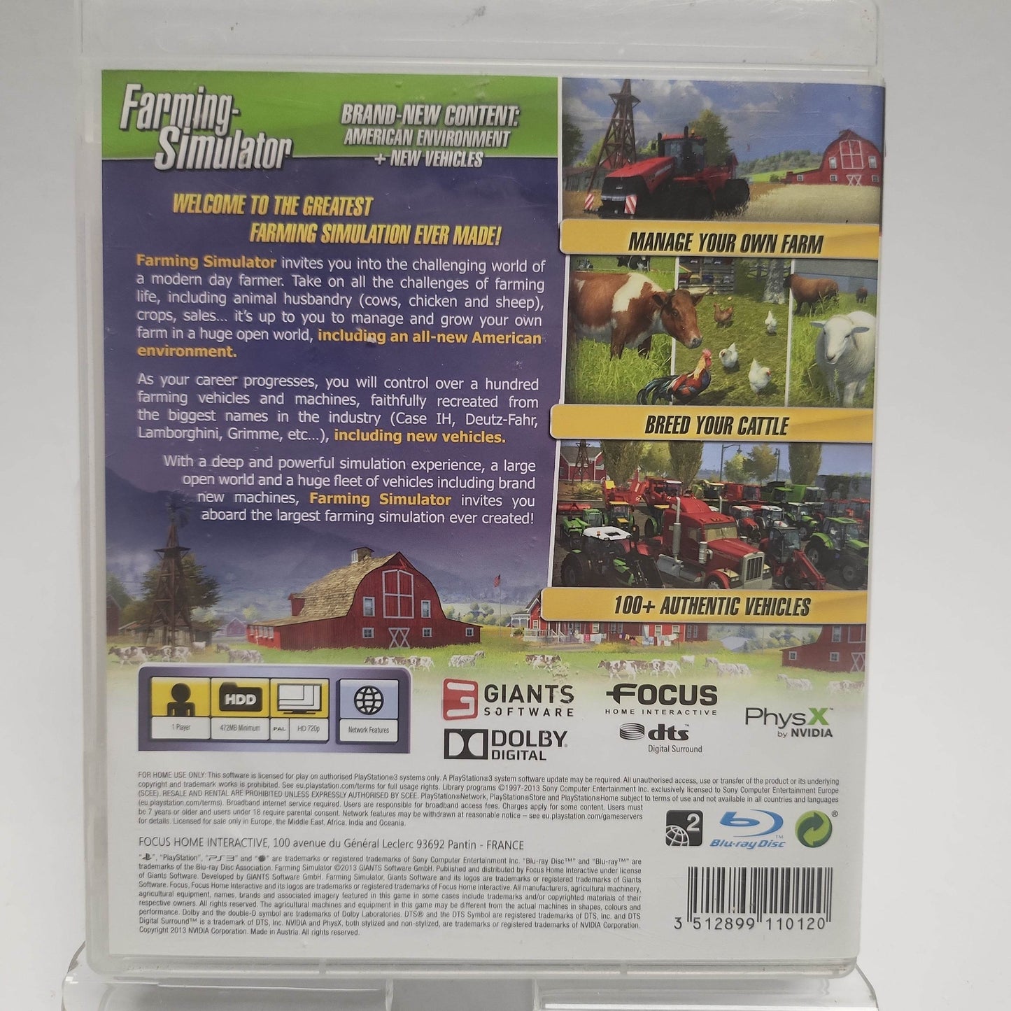 Farming Simulator Playstation 3 - Feniks Gameshop
