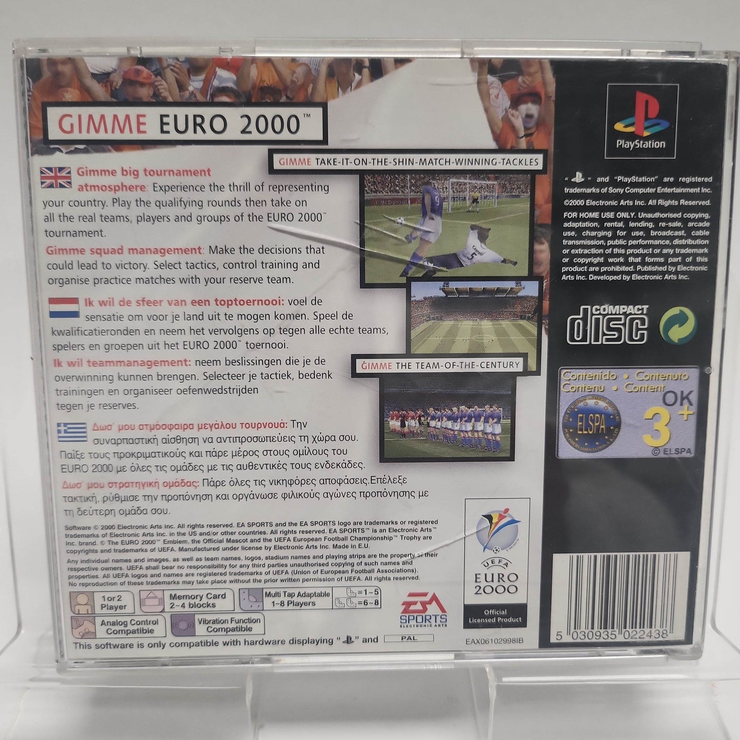 Euro 2000 Playstation 1 - Feniks Gameshop