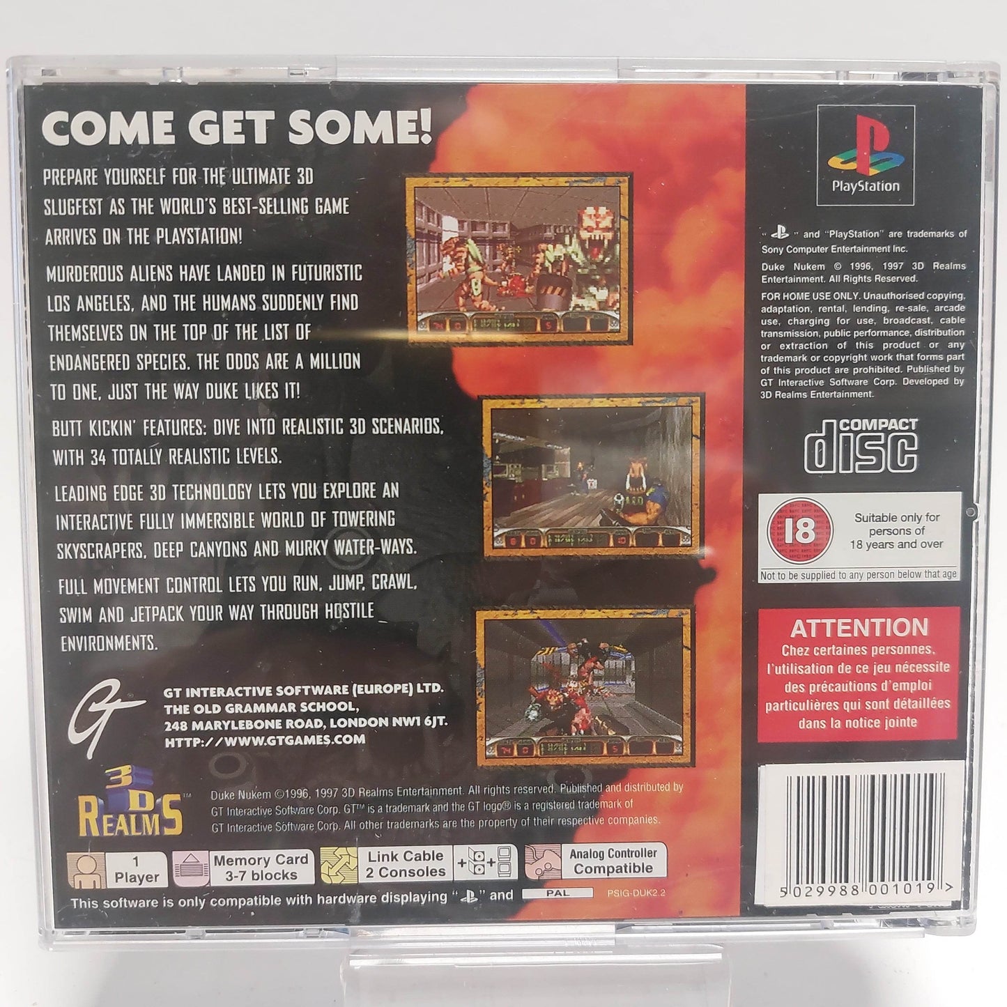 Duke Nukem Playstation 1 - Feniks Gameshop