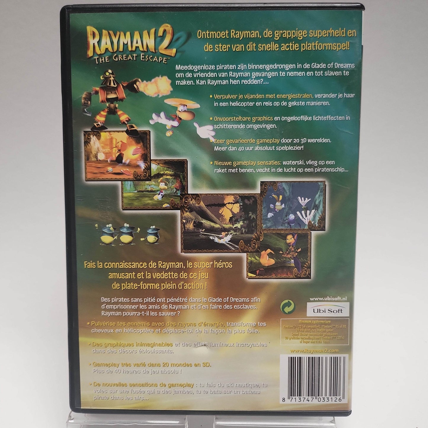 Rayman 2 the Great Escape (No Book) PC - Feniks Gameshop