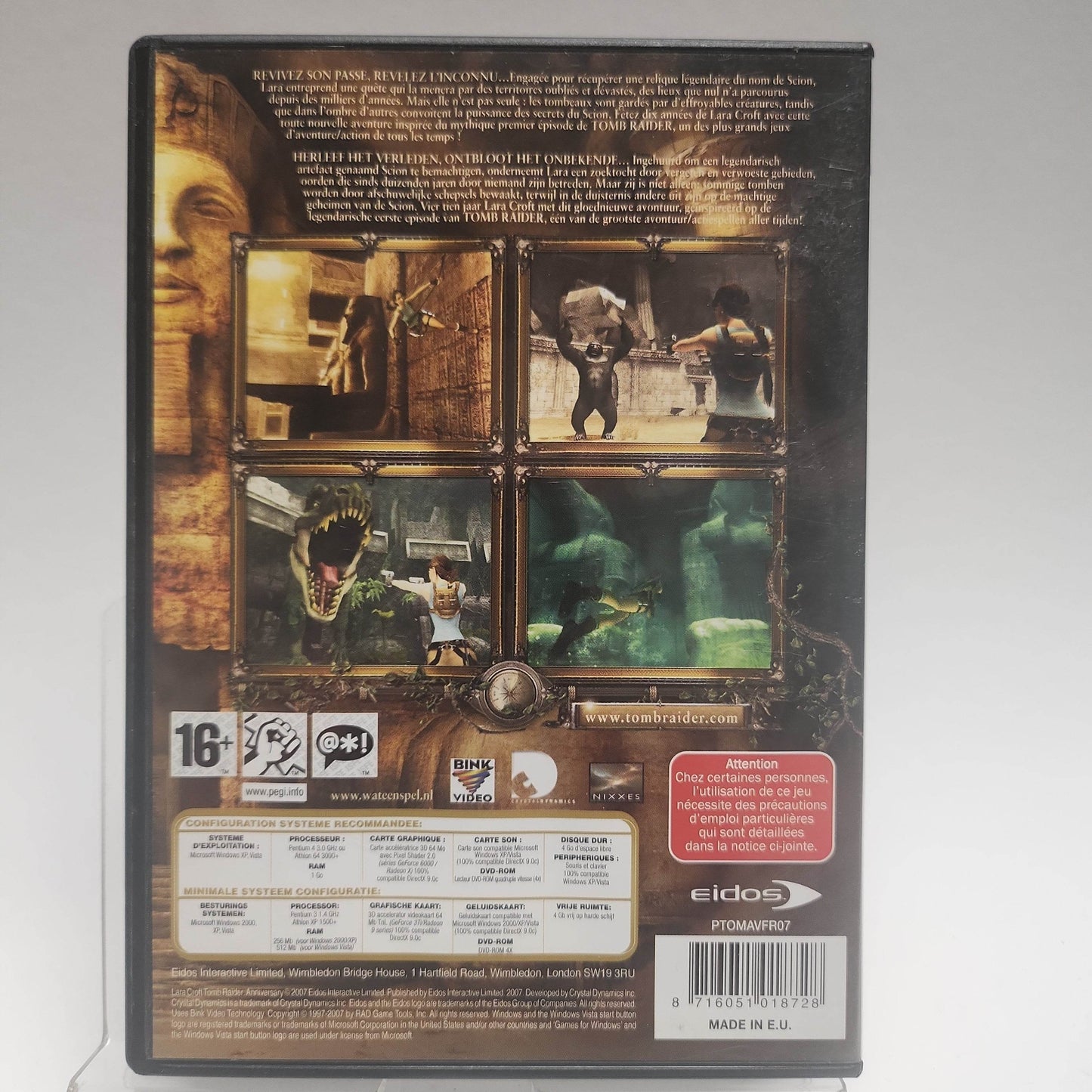 Lara Croft Tomb Raider Anniversary (No Book) PC - Feniks Gameshop