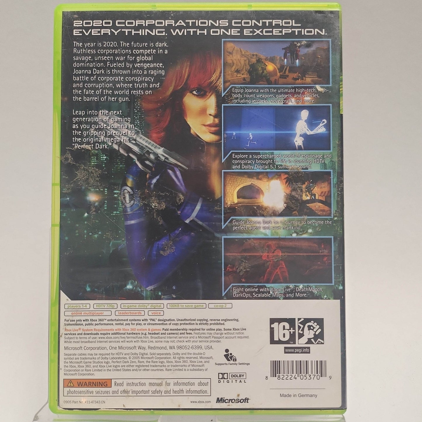Perfect Dark Zero Xbox 360 - Feniks Gameshop