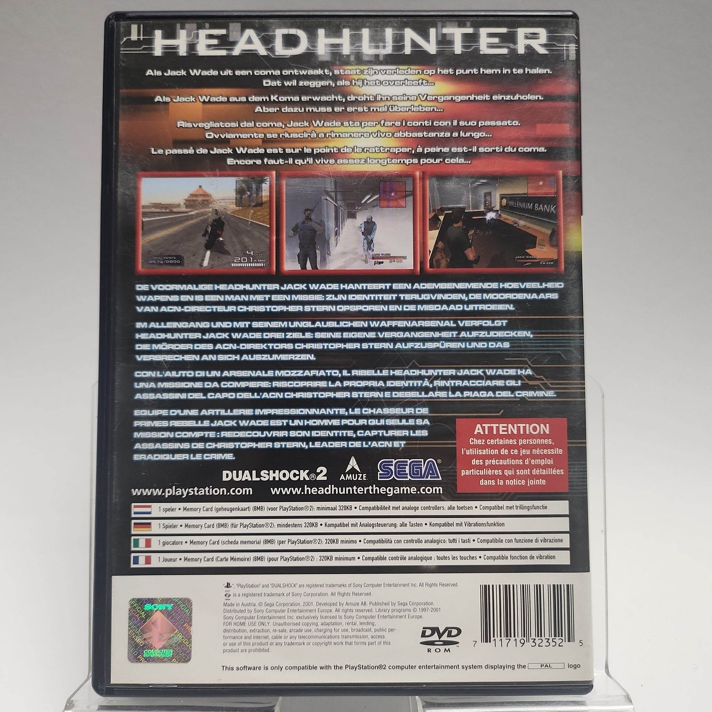 Headhunter Playstation 2 - Feniks Gameshop