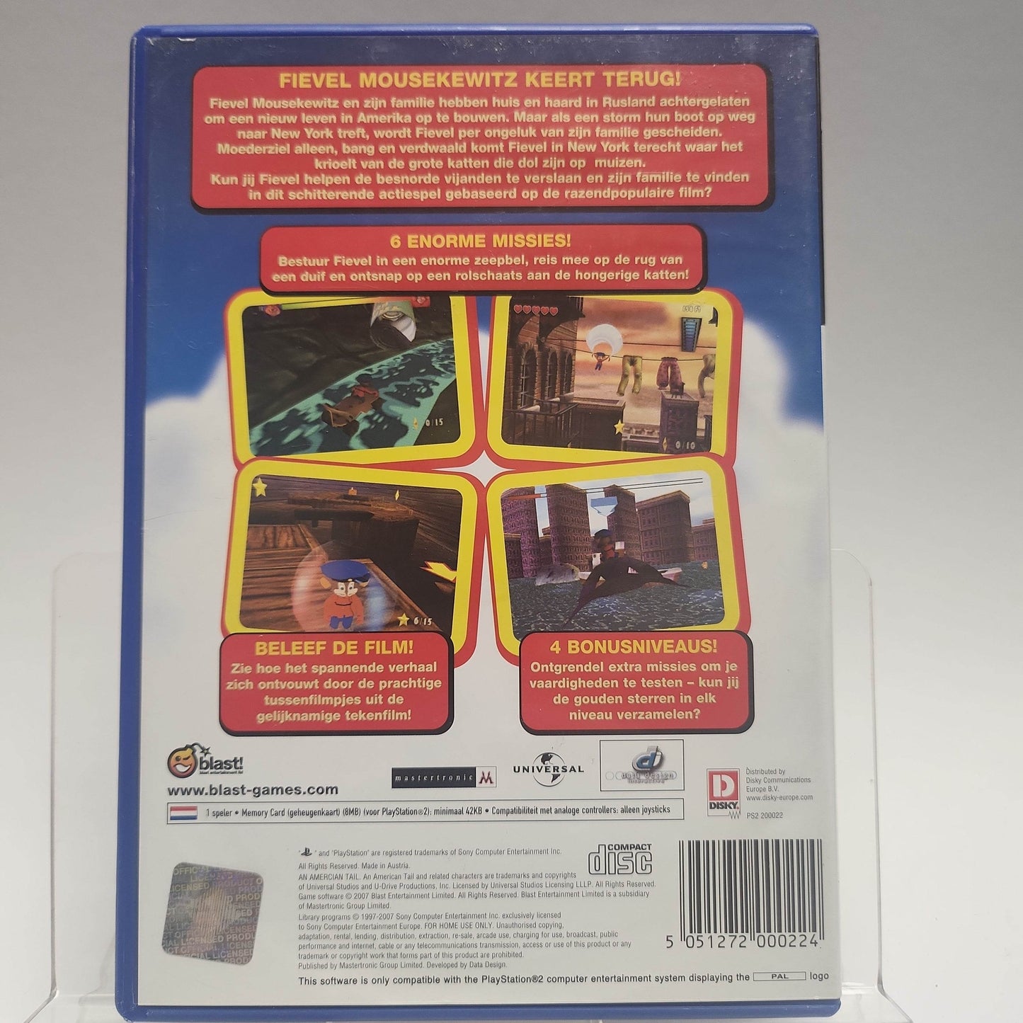 Fievel: Avontuur met een Staartje Playstation 2 - Feniks Gameshop